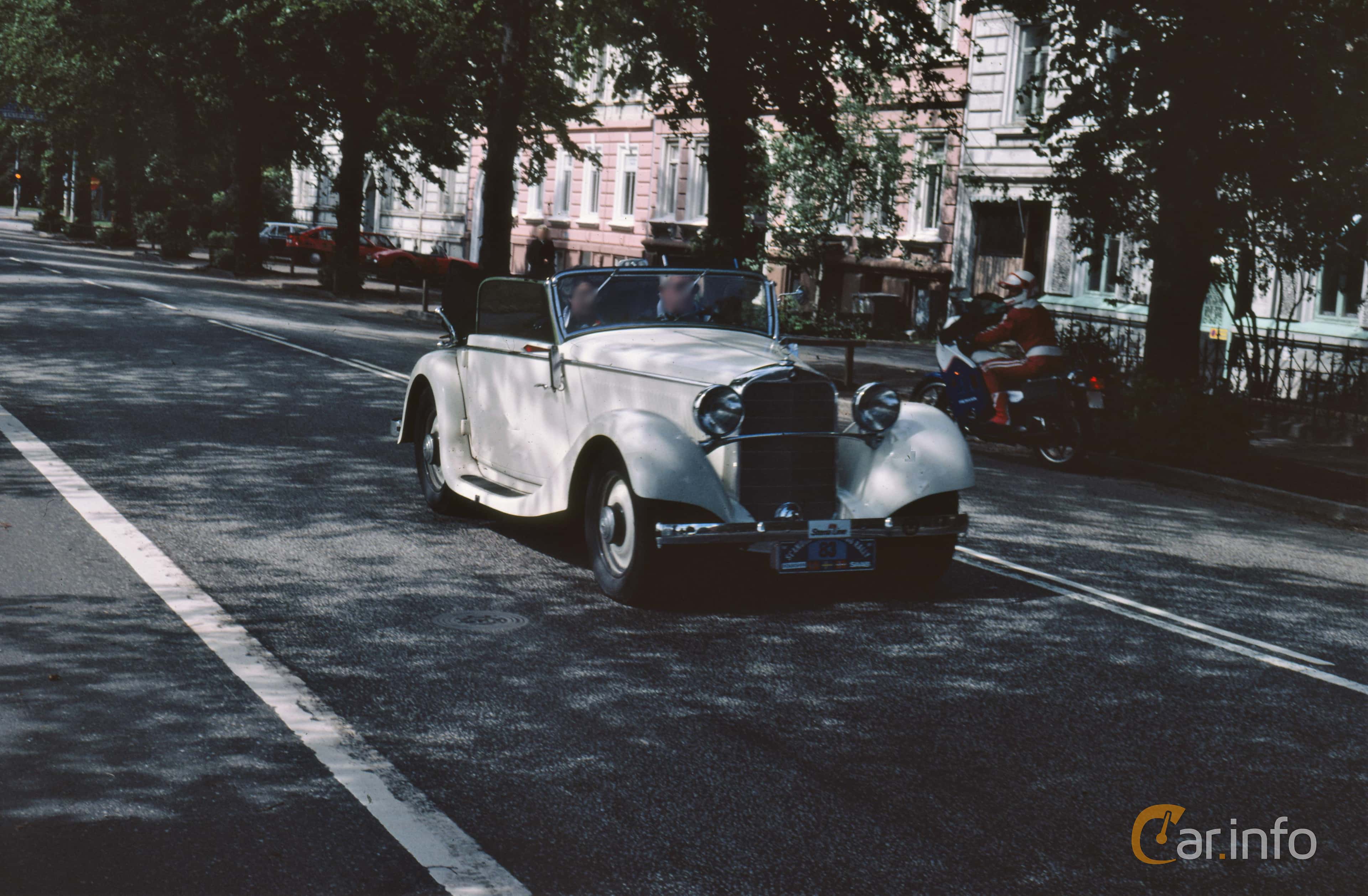 Mercedes-Benz 170 V Cabriolet A  Manual, 38hp, 1937