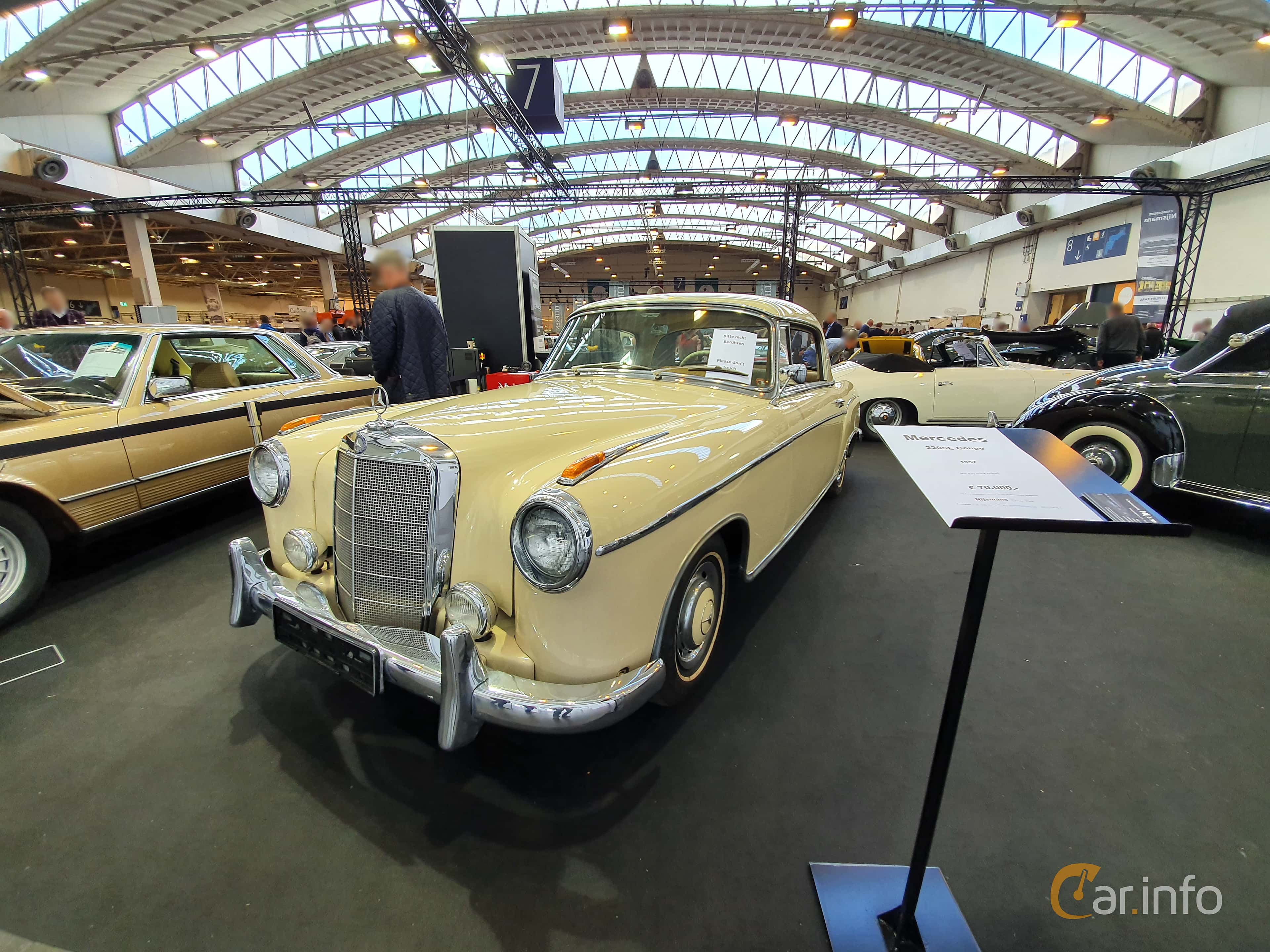 Mercedes-Benz 220 S Coupé  Manual, 101hp, 1957