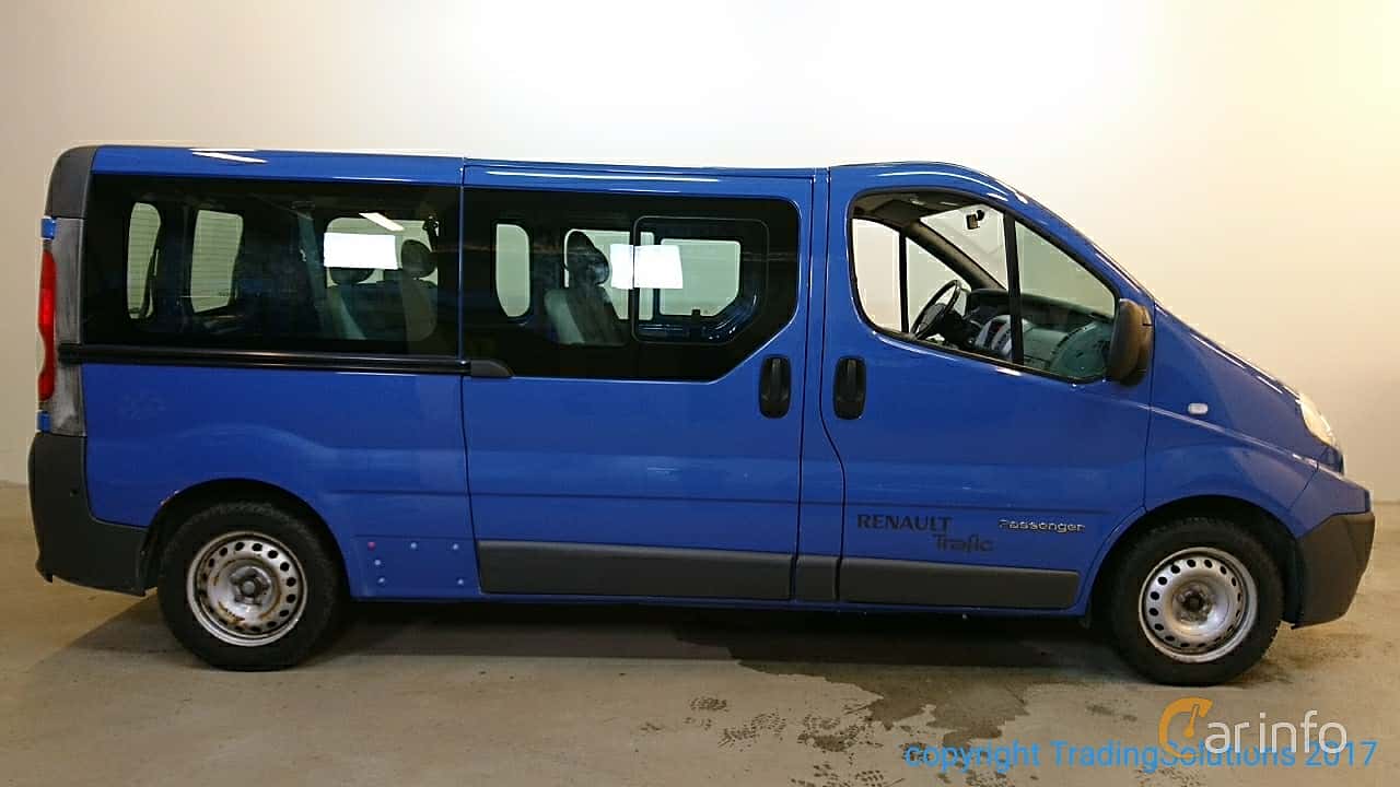 Renault Trafic Minibus 2.0 dCi Manual, 114hp, 2008