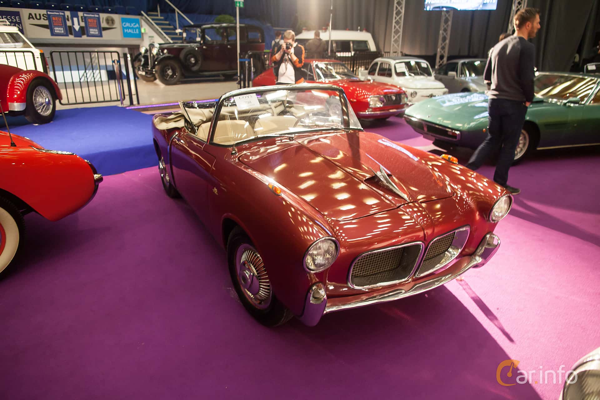 Fiat 1100 Spider 1.1 Manual, 50hp, 1955