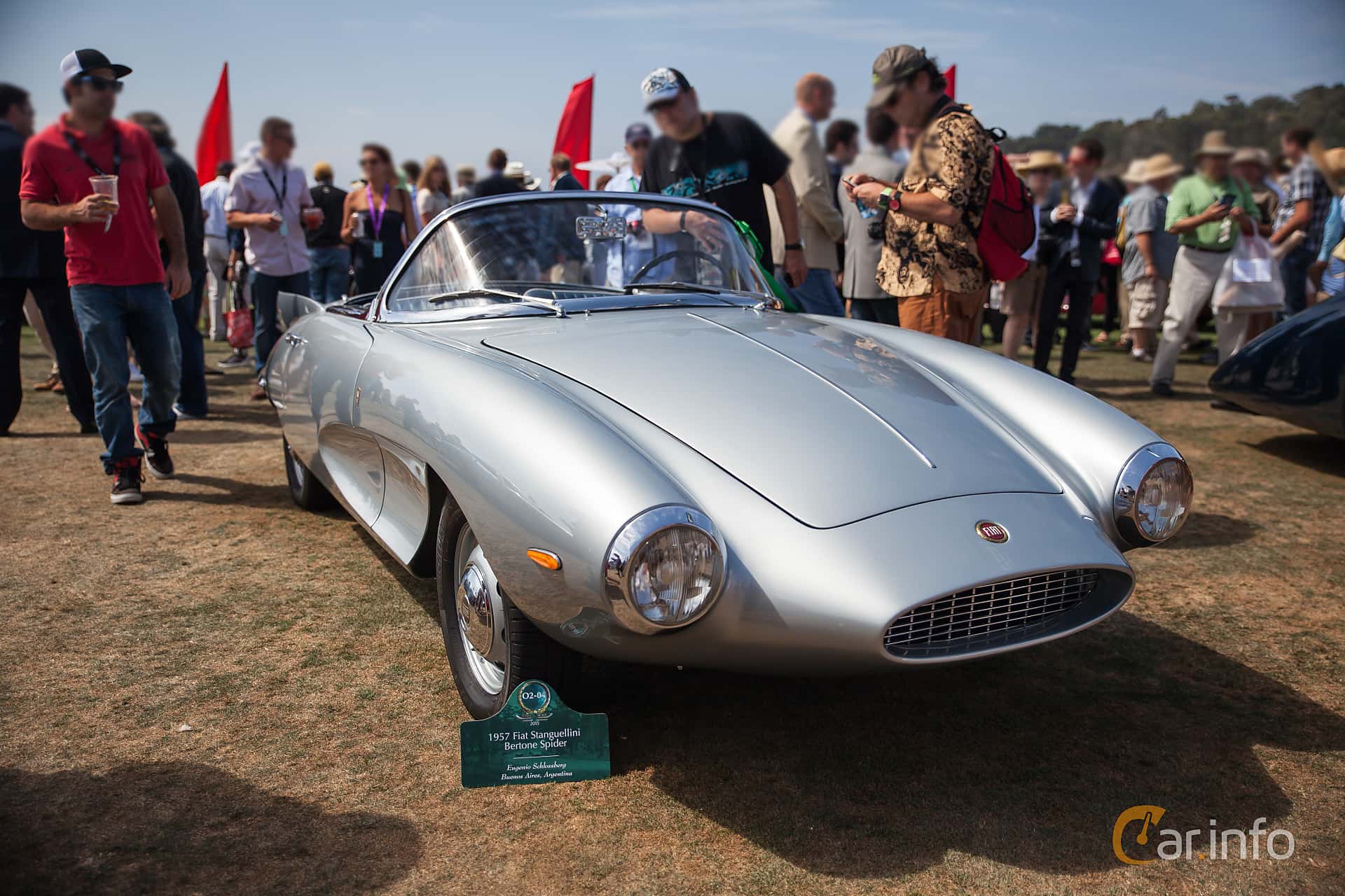 Fiat 1200 Spider America 1.2 OHV Manual, 60hp, 1957