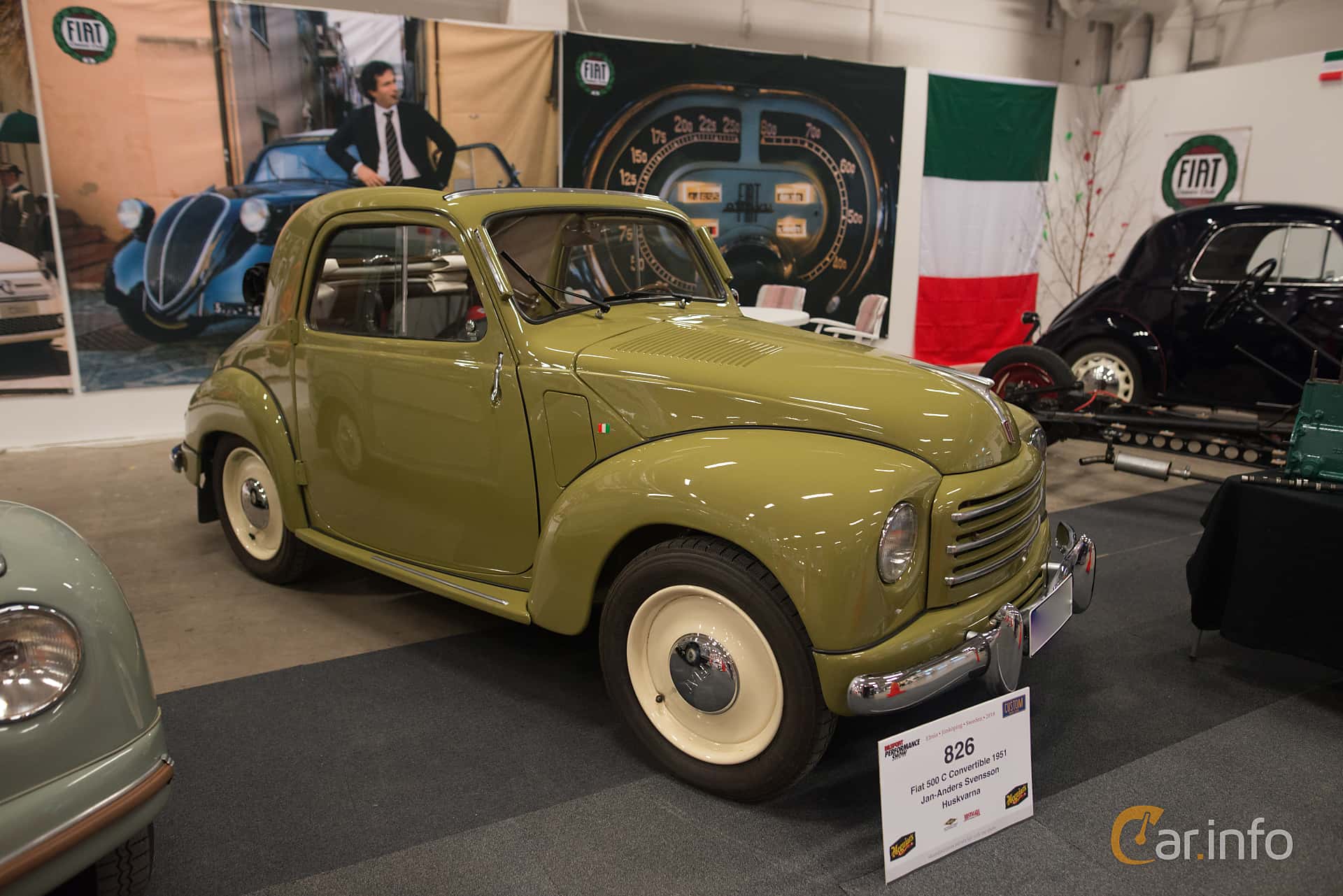 Fiat 500C 0.57 Manual, 16hp, 1951
