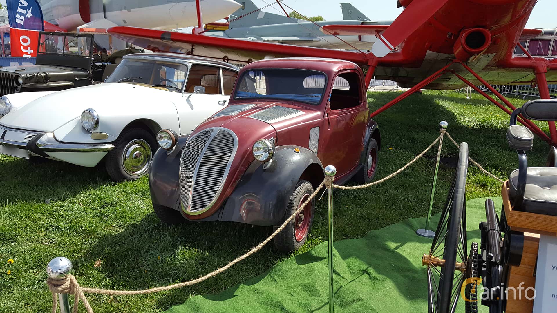 Fiat 500A Topolino 0.57 Manual, 14hp, 1936