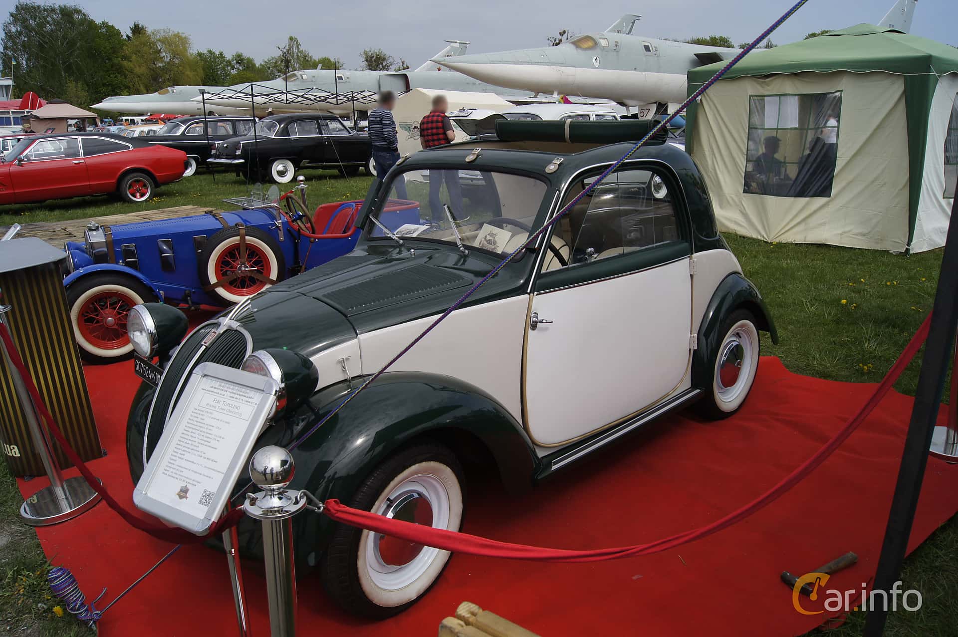 Fiat 500A Topolino Convertible 0.57 Manual, 14hp, 1936