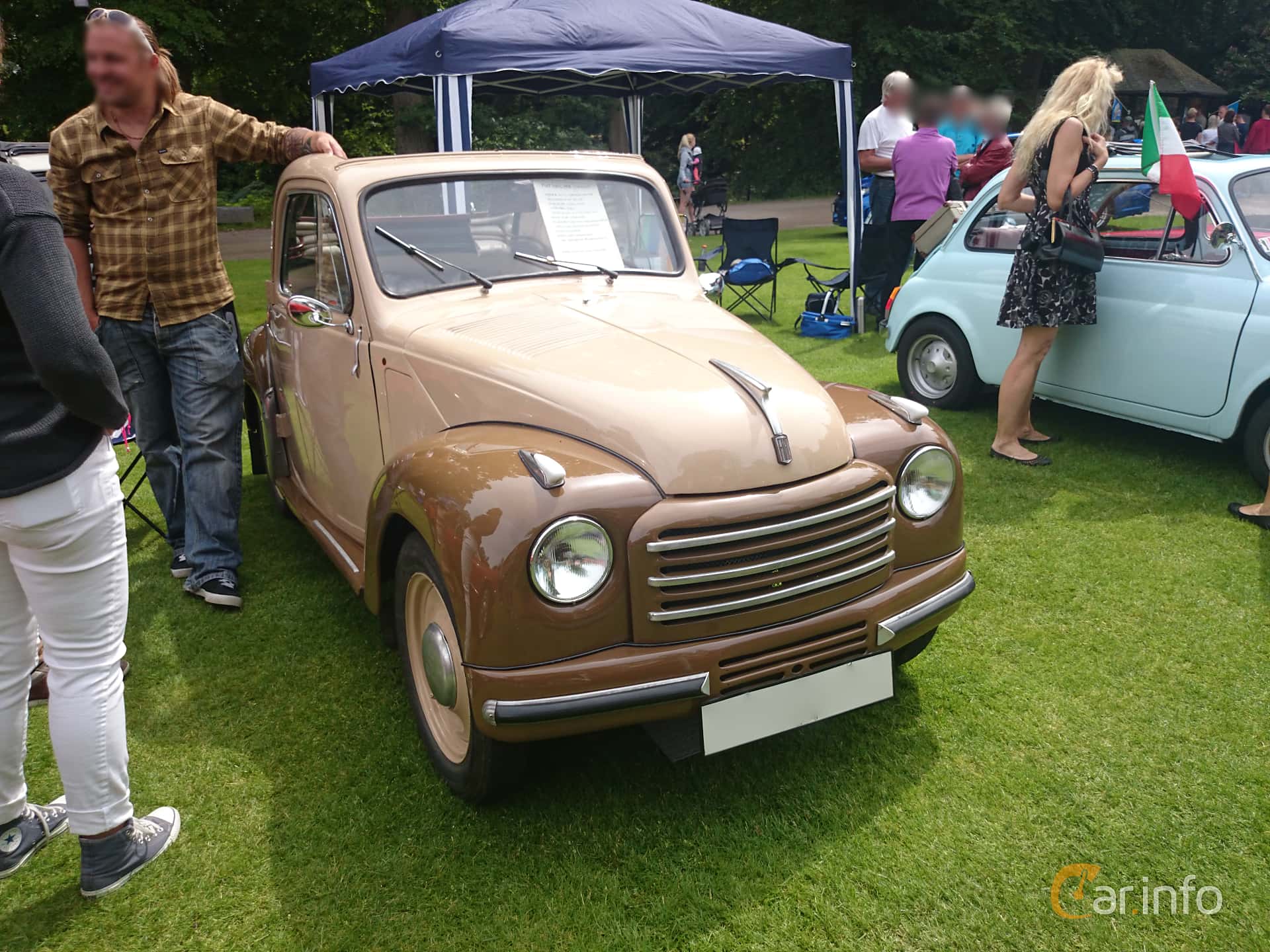 Fiat 500C Convertible 0.57 Manual, 16hp, 1952