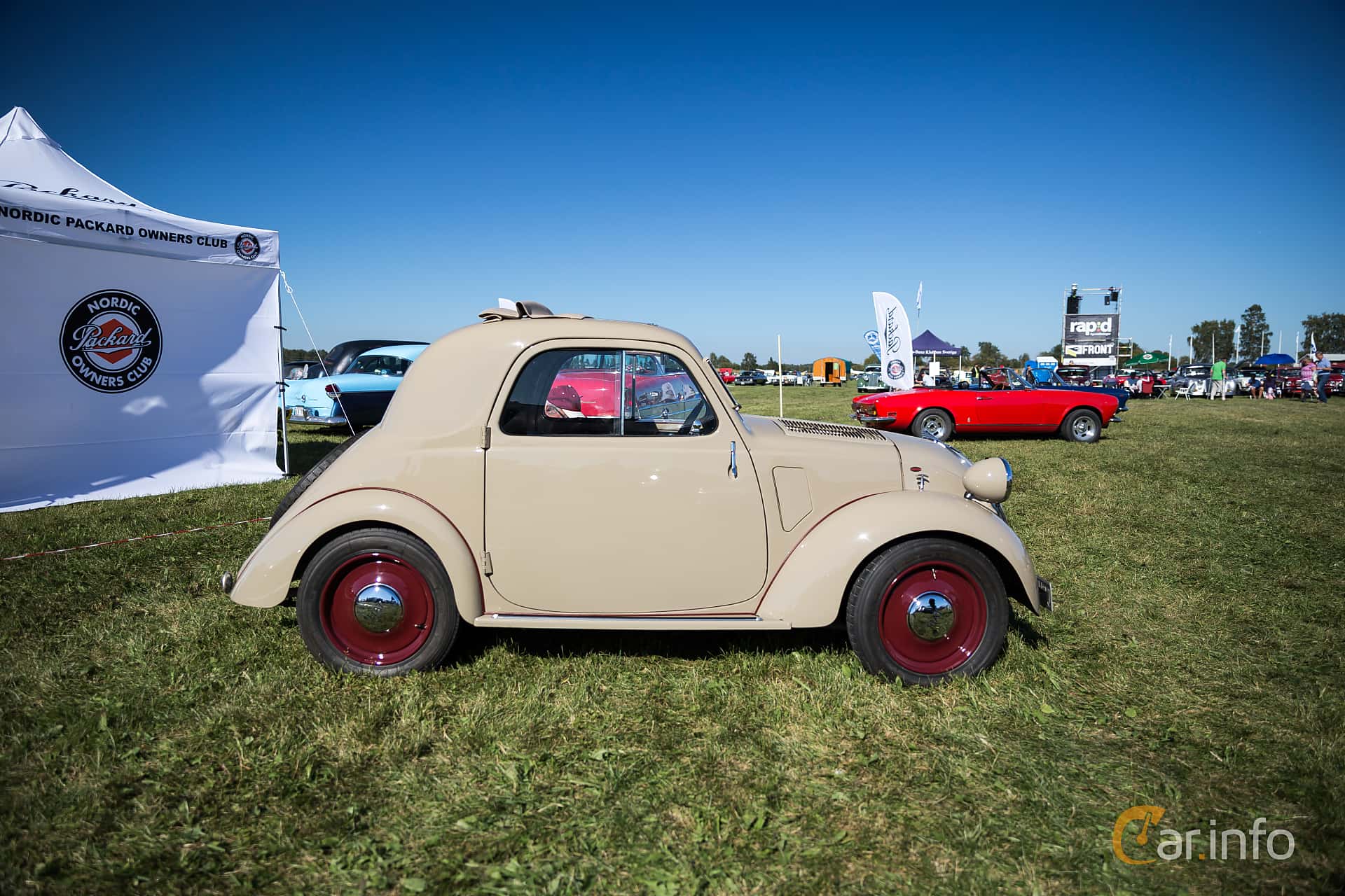 Fiat 500A Topolino Convertible 0.57 Manual, 14hp, 1945