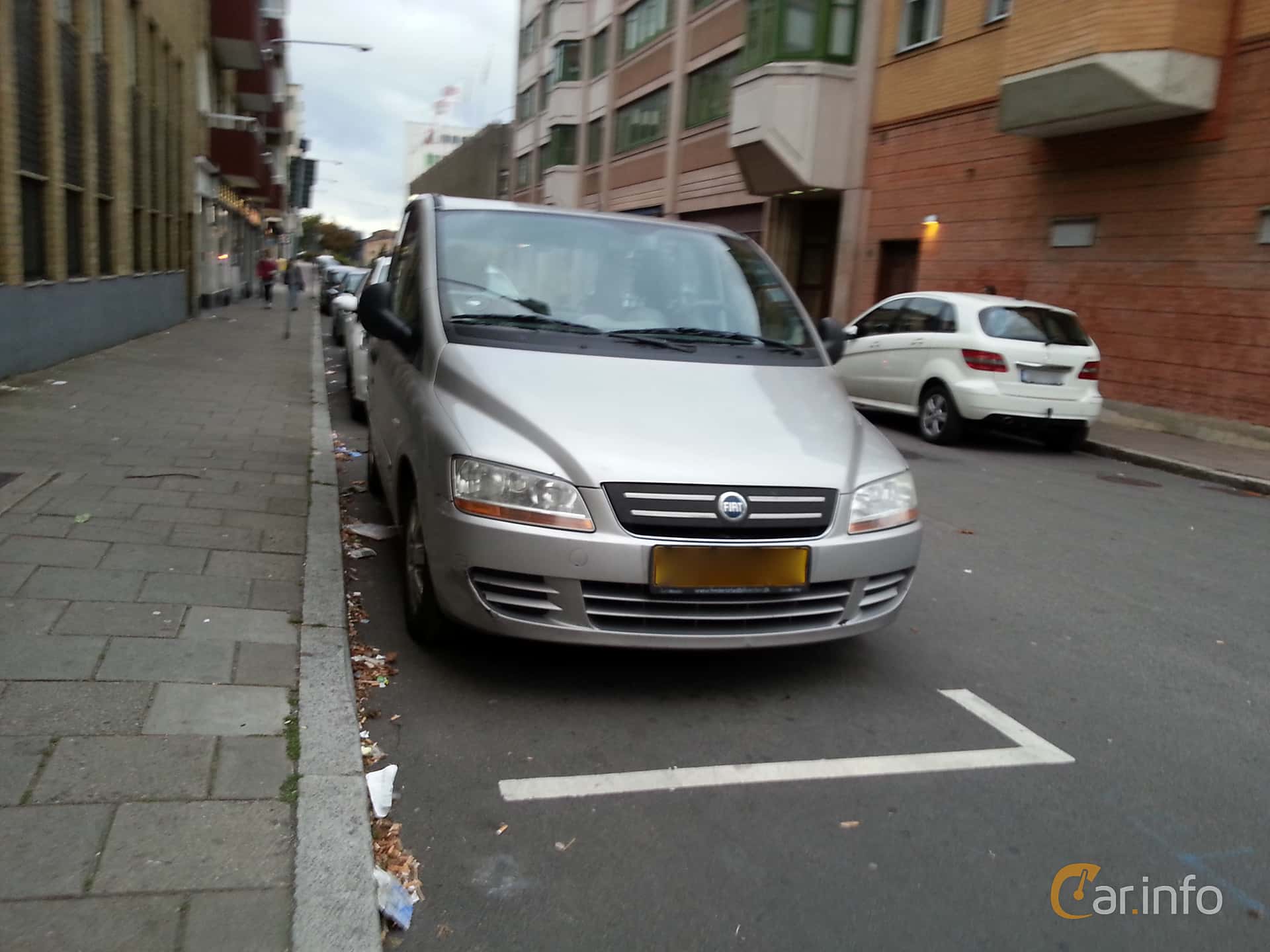 Fiat Multipla 1.9 JTD Manual, 120hp, 2006