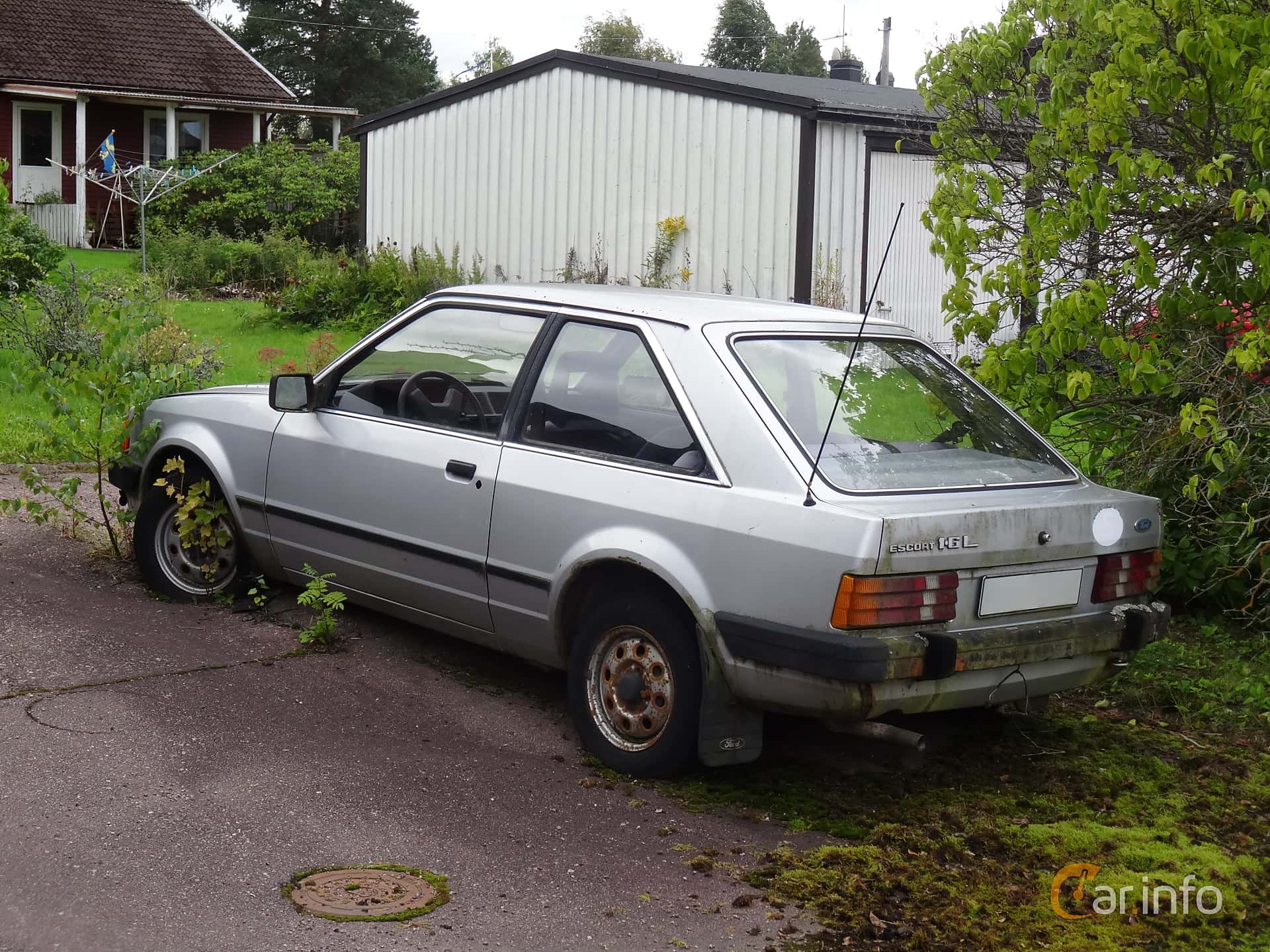 Ford Escort 3-door Hatchback 1.6 79hp, 1983
