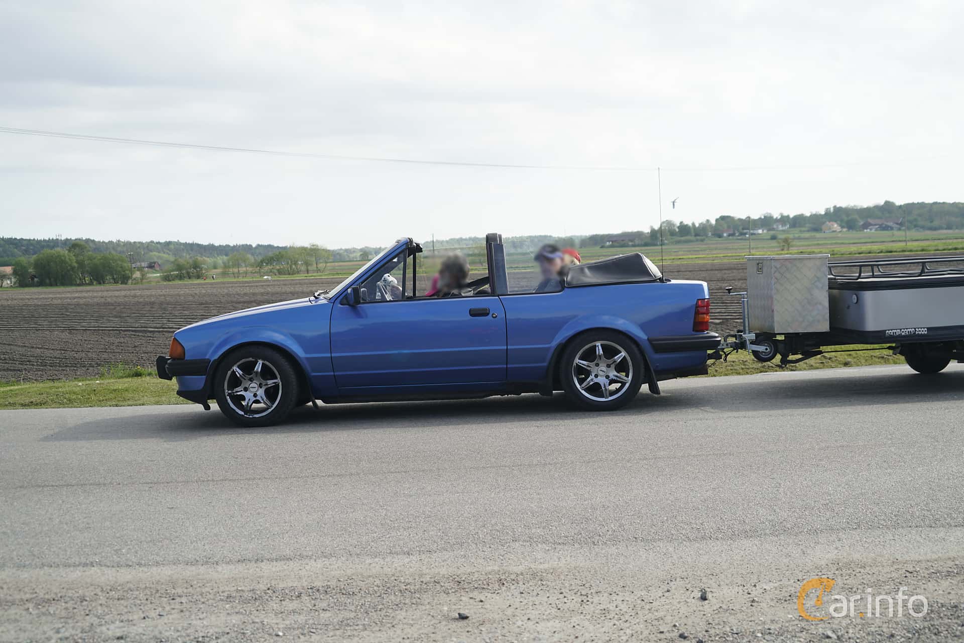 Ford Escort Cabriolet 1.6 Manual, 105hp, 1986