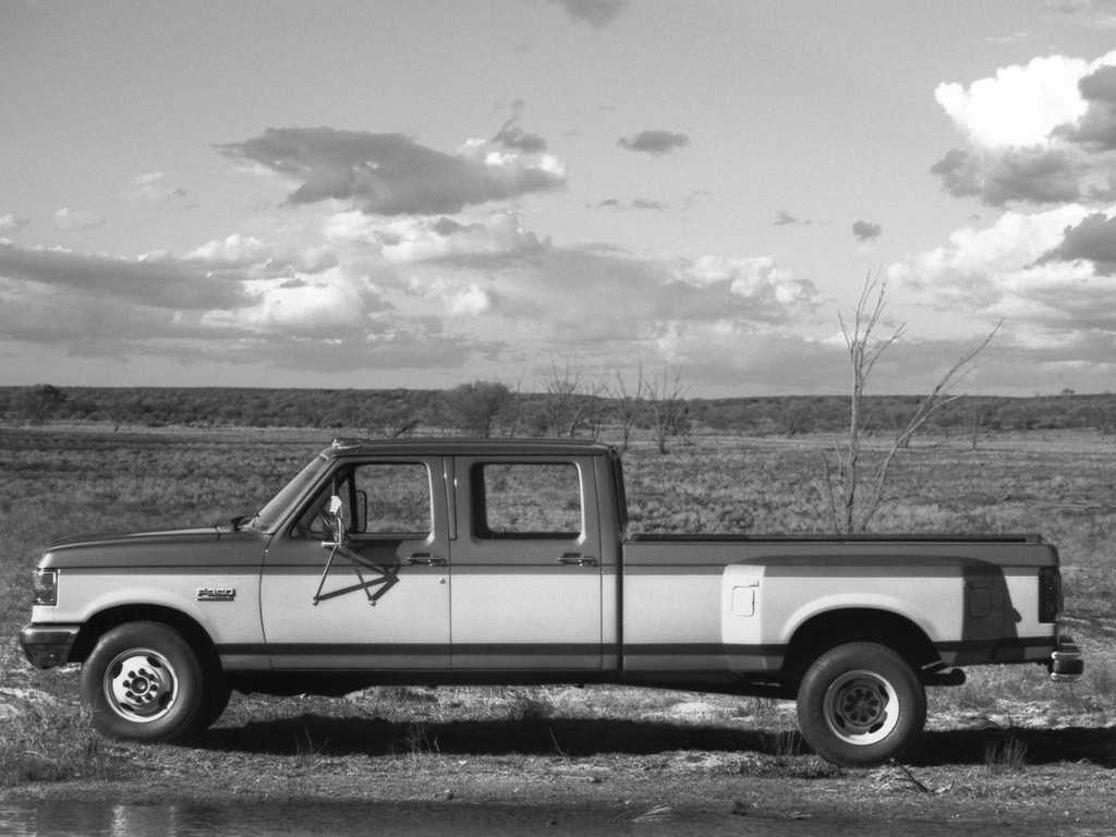 Ford F-350 SuperCrew 7.3 V8 4WD Manual, 182hp, 1991