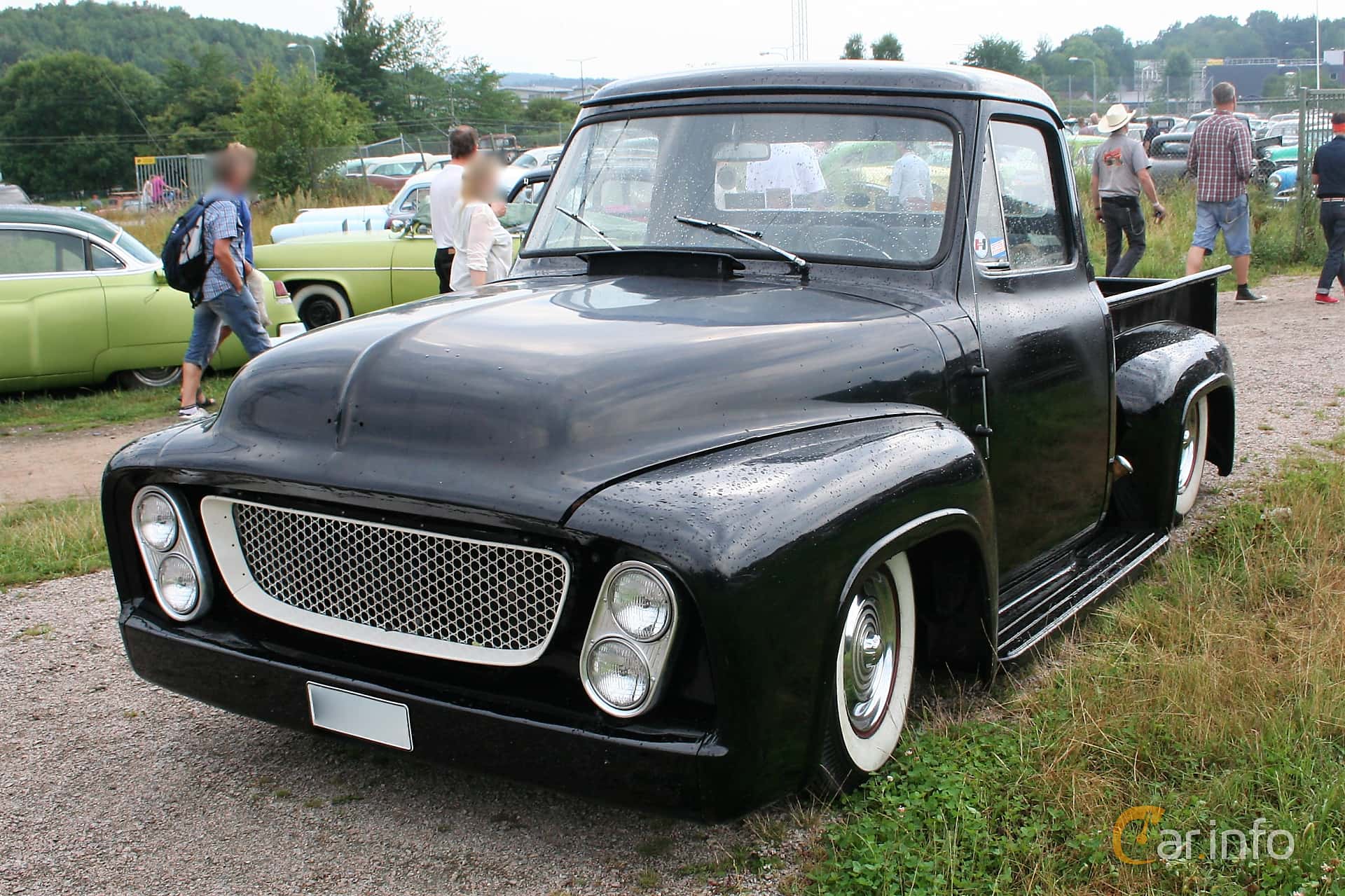Ford F Pickup 3.9 V8 Automatic, 132hp, 1955