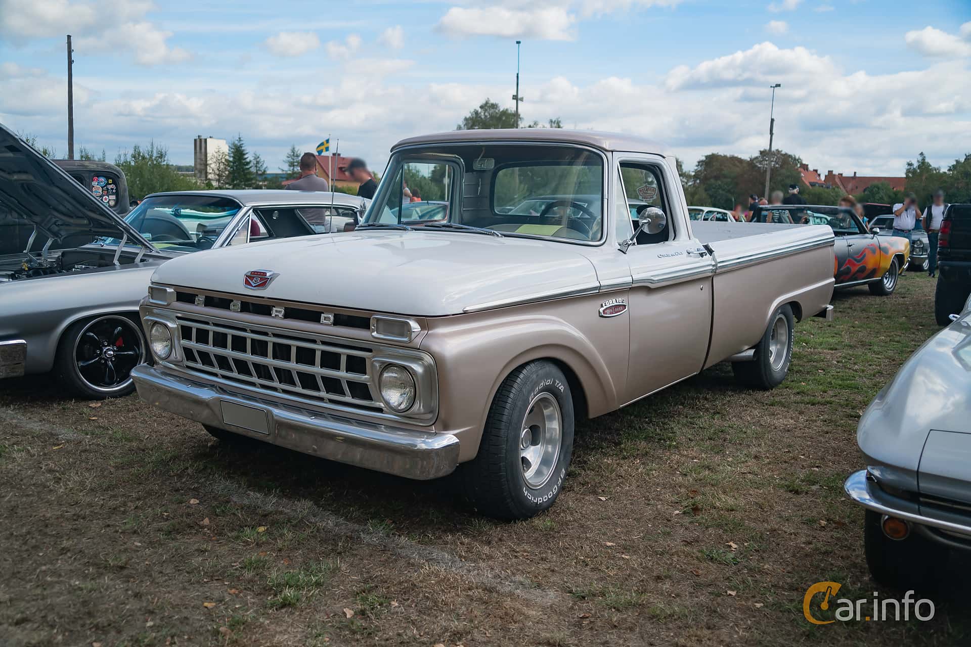 Ford F Regular Cab 5.8 V8 Manual, 211hp, 1965