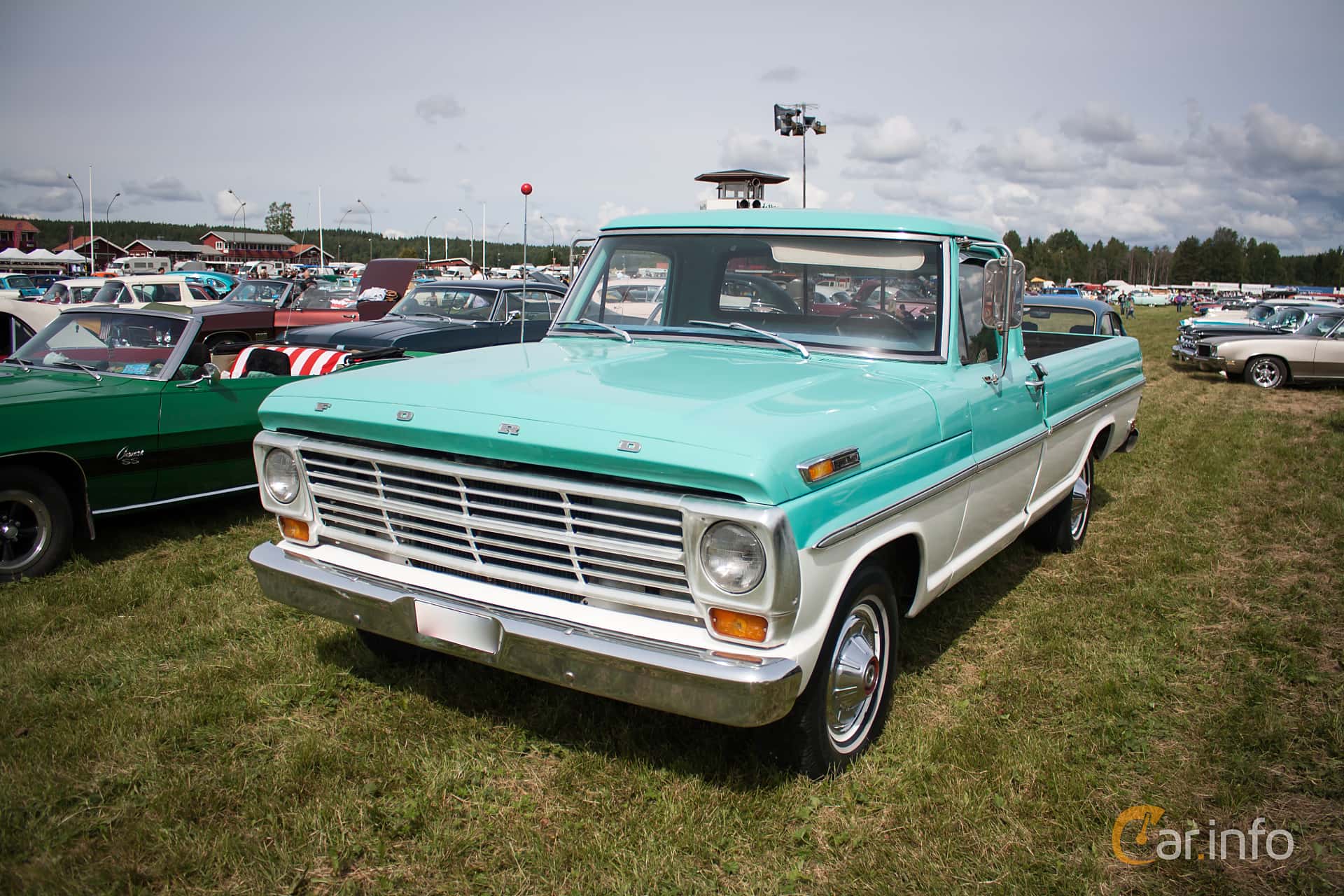 Ford F Regular Cab 6.4 V8 Manual, 258hp, 1969