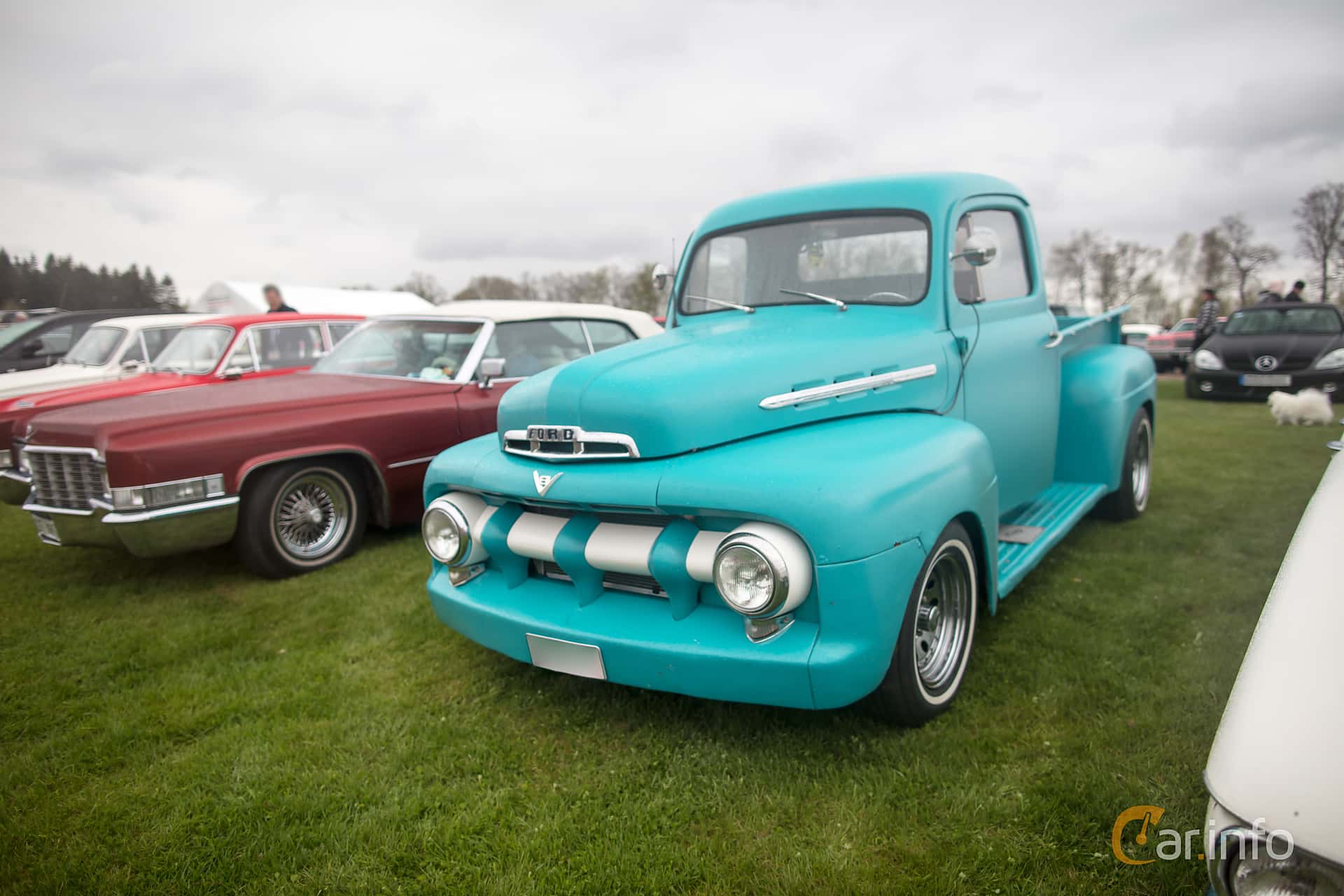Ford F Pickup 5.5 V8 Manual, 147hp, 1951