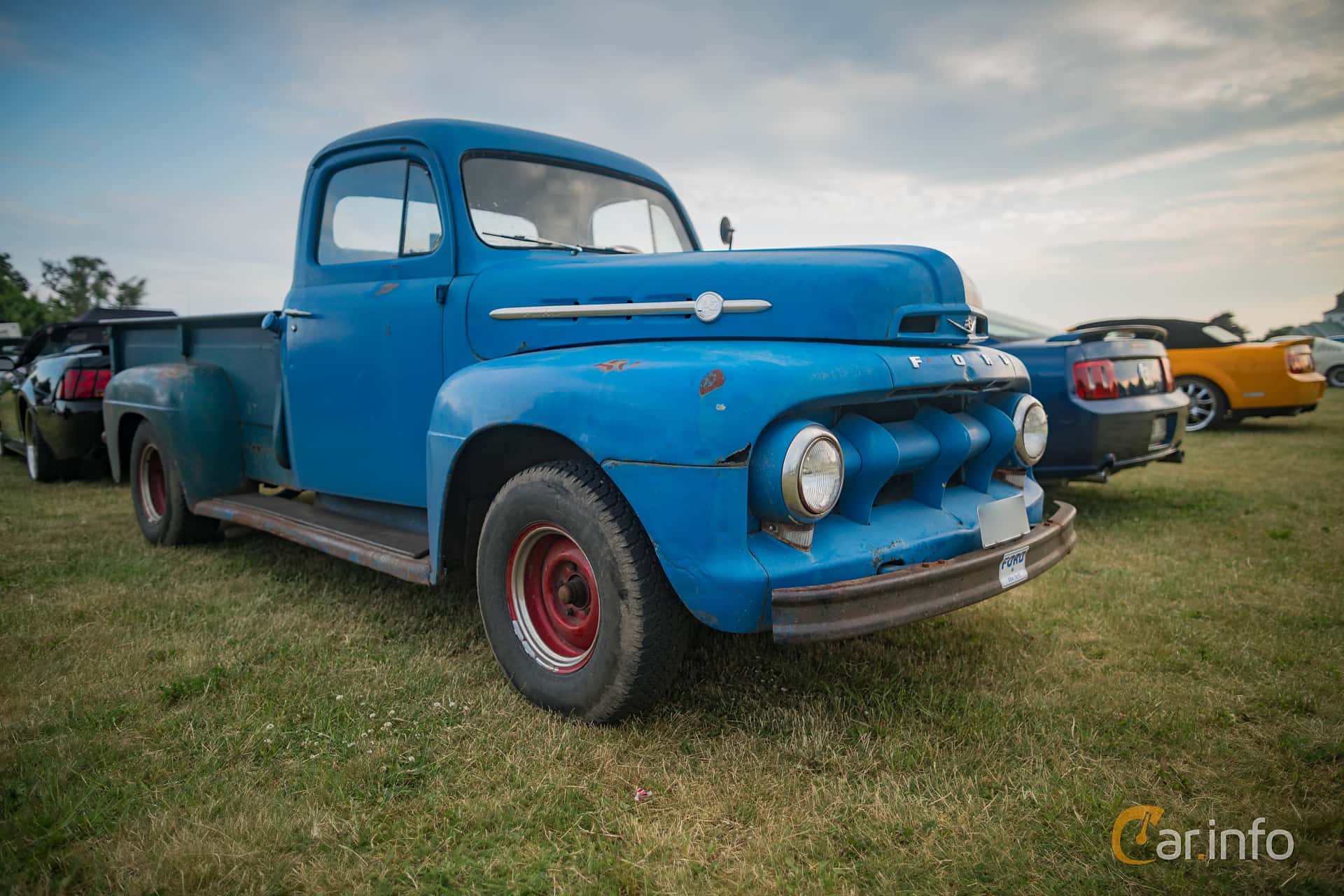 Ford F Pickup 3.5 Manual, 102hp, 1952