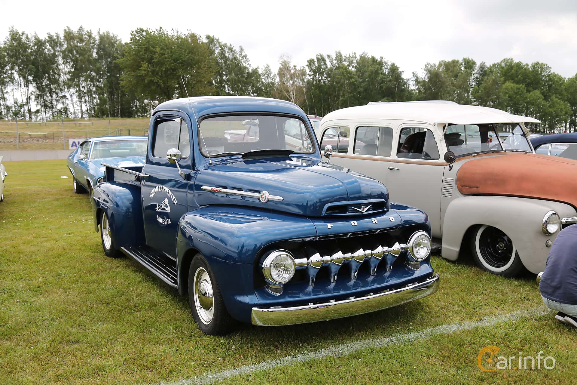 Ford F Pickup 3.9 V8 Manual, 102hp, 1951