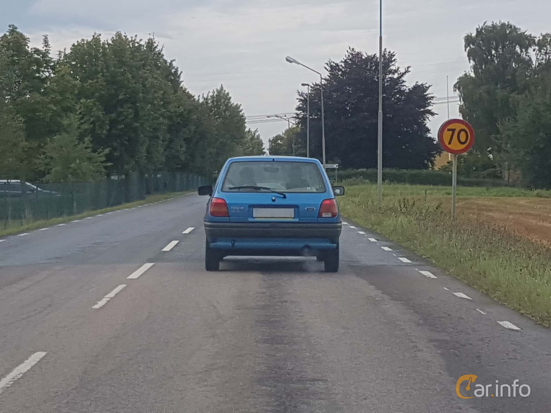 Ford Fiesta 3-door 1.4 Manual, 71hp, 1990