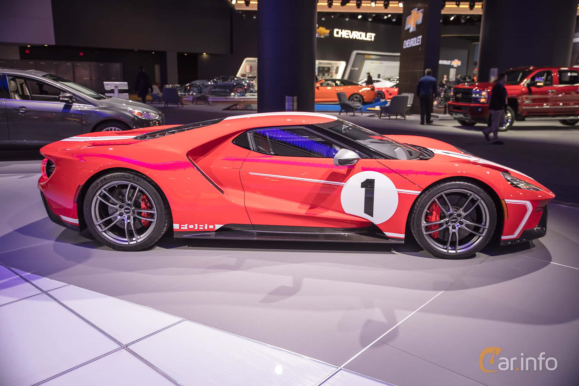 Ford GT 3.5 V6 Ecoboost DCT, 656hp, 2017