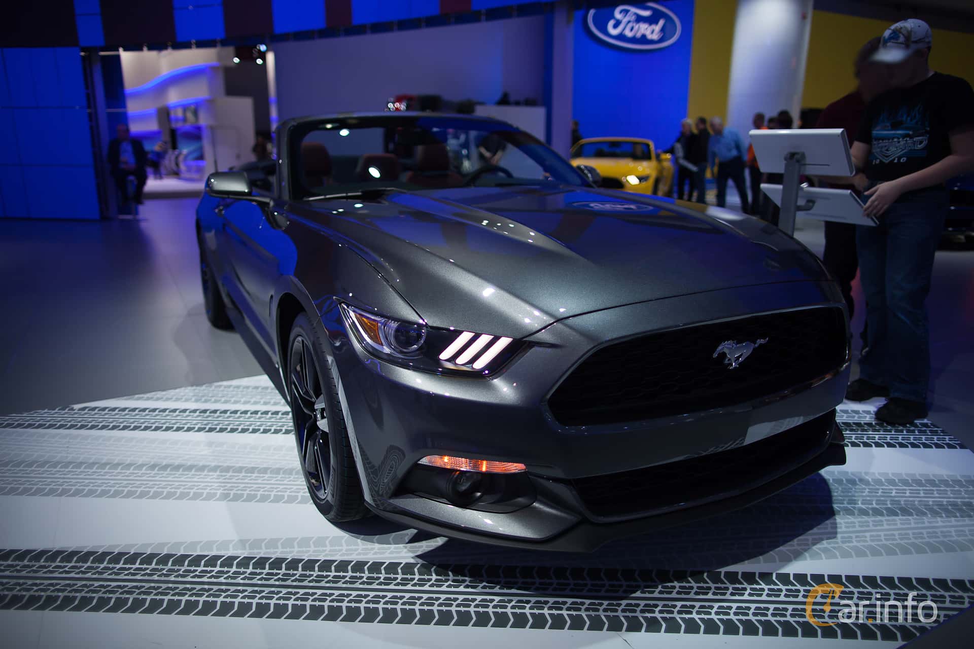 Ford Mustang Convertible 2.3 GTDI EcoBoost Manual, 314hp, 2015