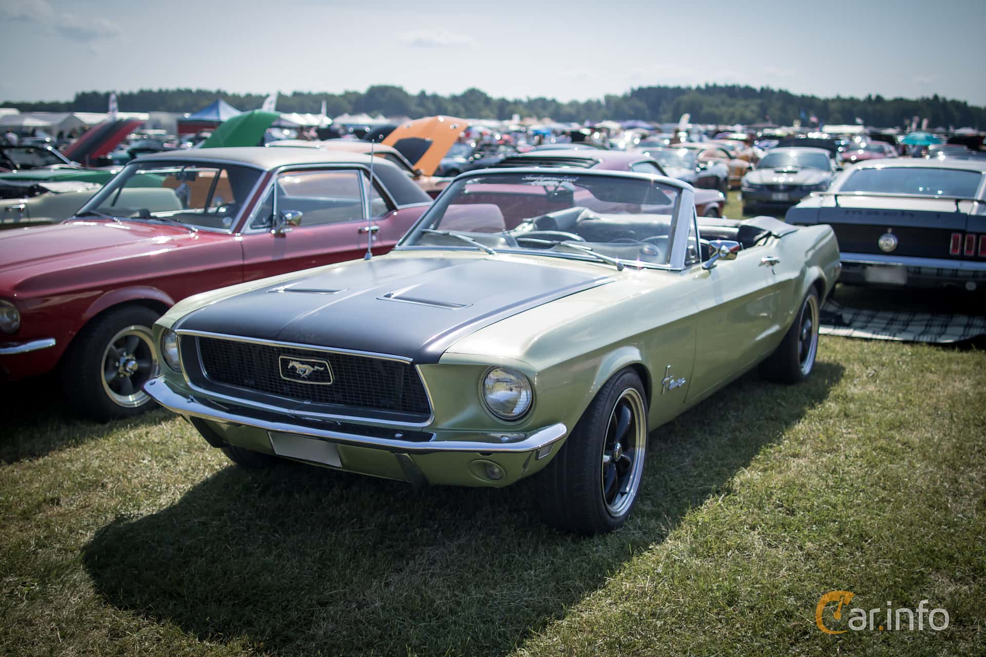Ford Mustang Convertible 4.7 V8 Manual, 198hp, 1968