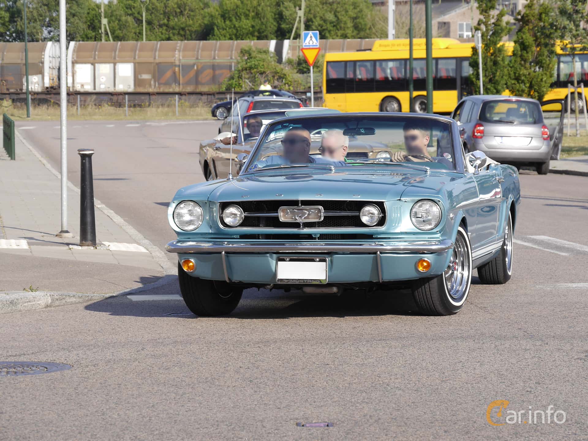 Ford Mustang Convertible 4.7 V8 Manual, 203hp, 1965