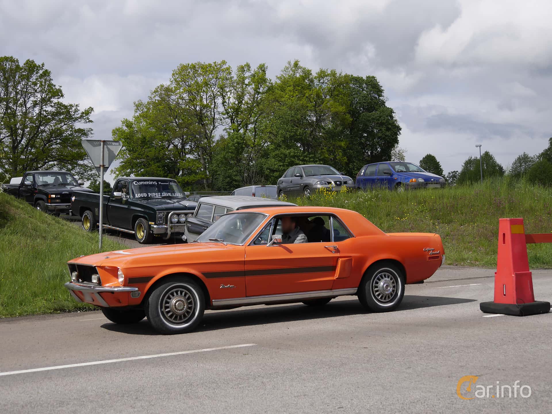 Ford Mustang Hardtop 4.7 V8 Manual, 198hp, 1968