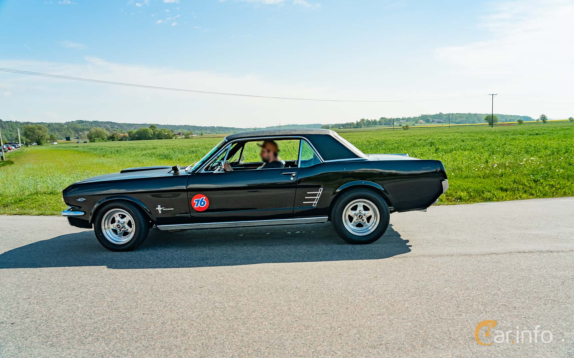 Ford Mustang Hardtop 4.7 V8 Manual, 203hp, 1966