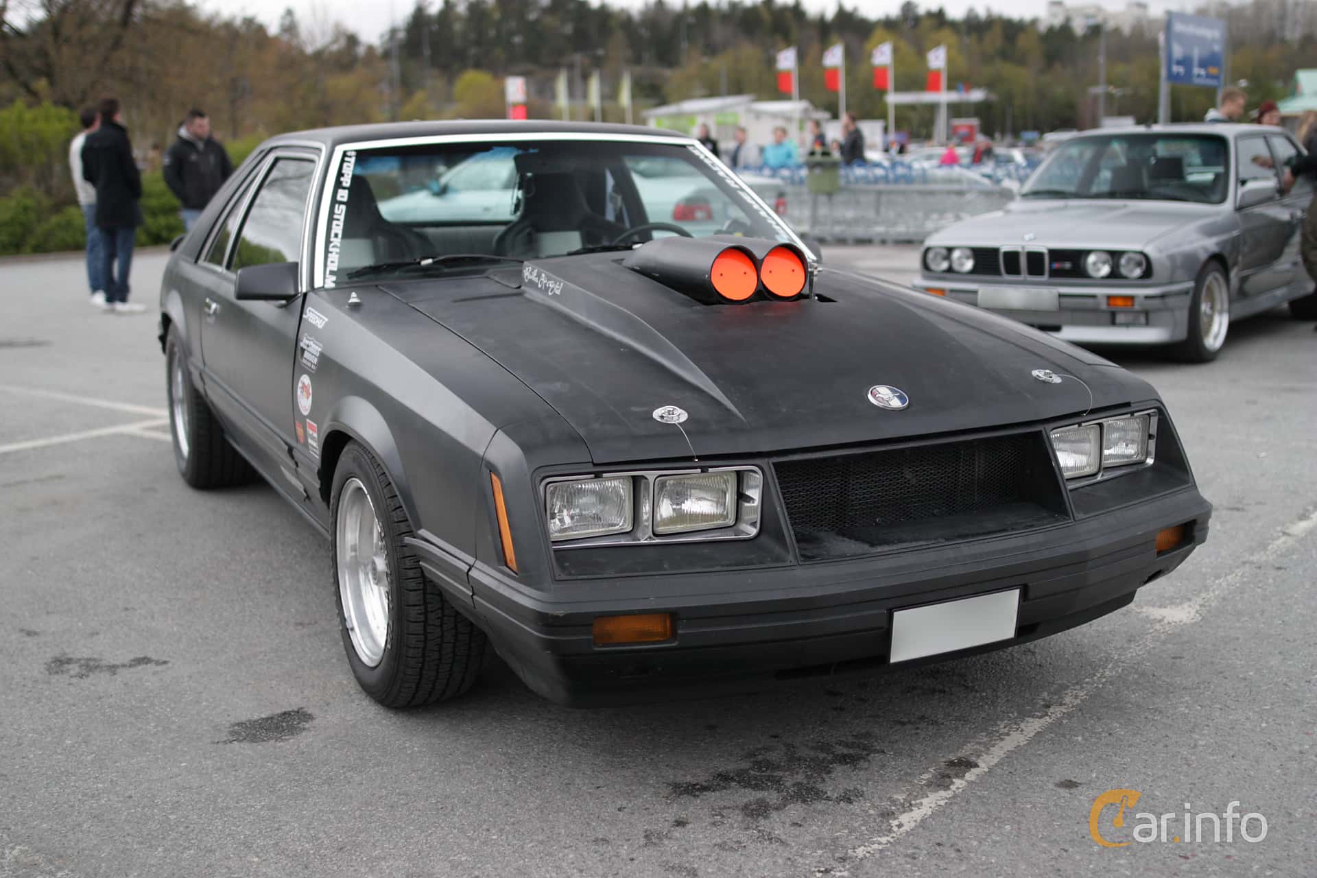 Ford Mustang 5.0 V8 generation III, Manual, 4-speed