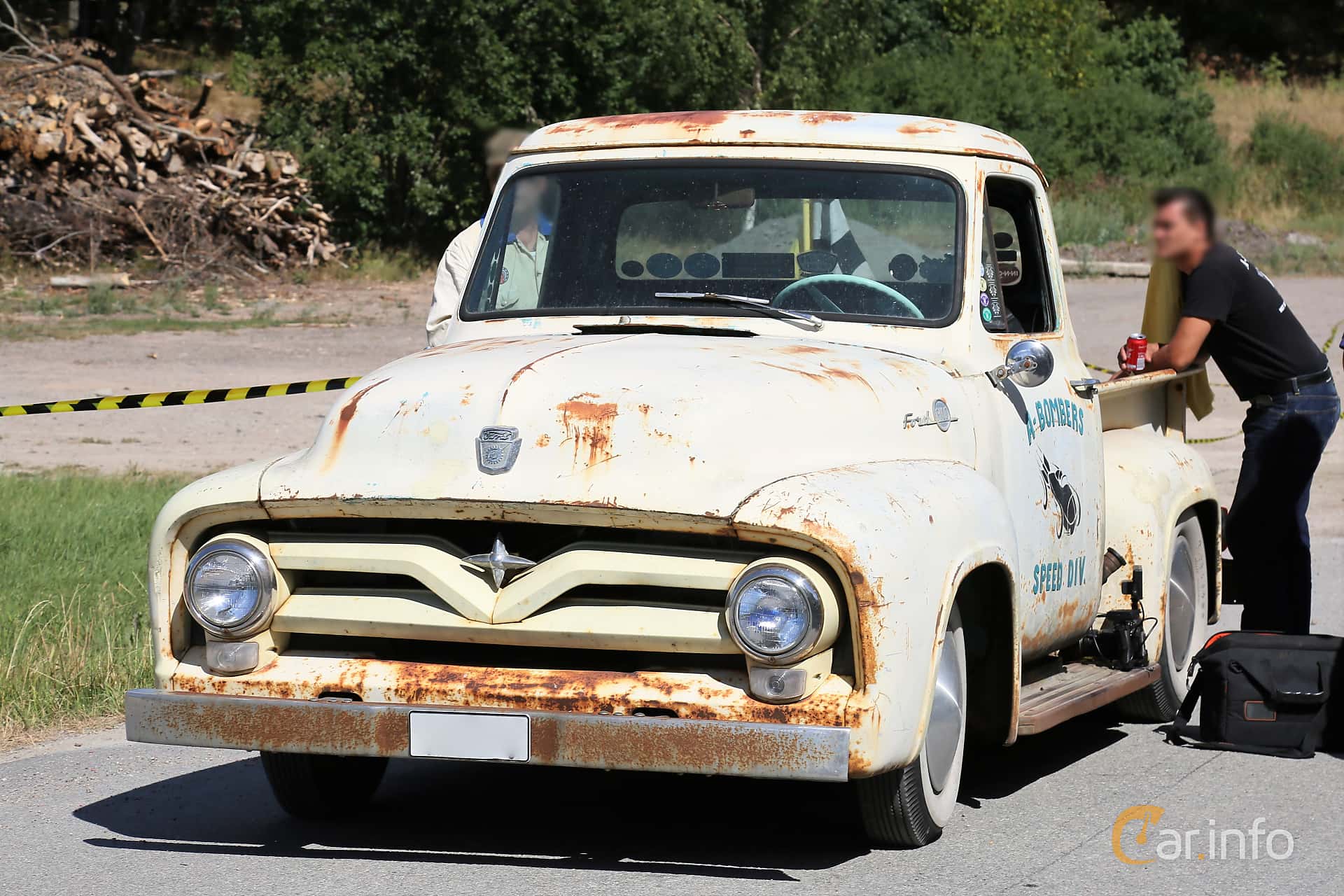 Ford F Pickup 3.9 V8 Manual, 132hp, 1955