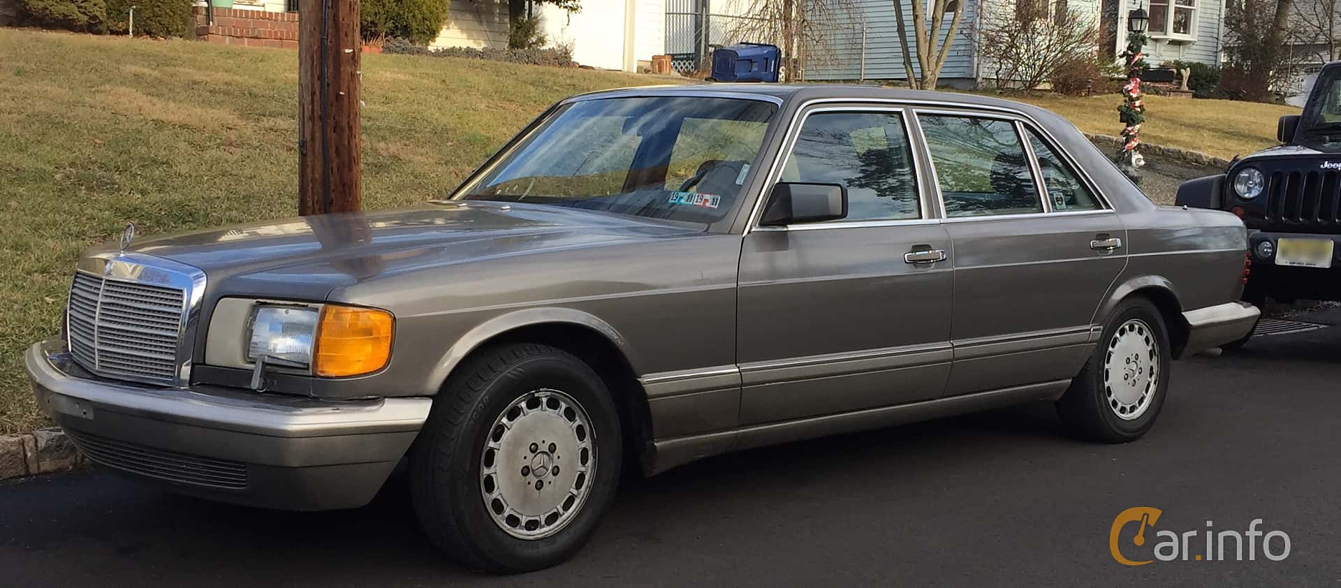 Mercedes-Benz 420 SEL  Automatic, 204hp, 1986