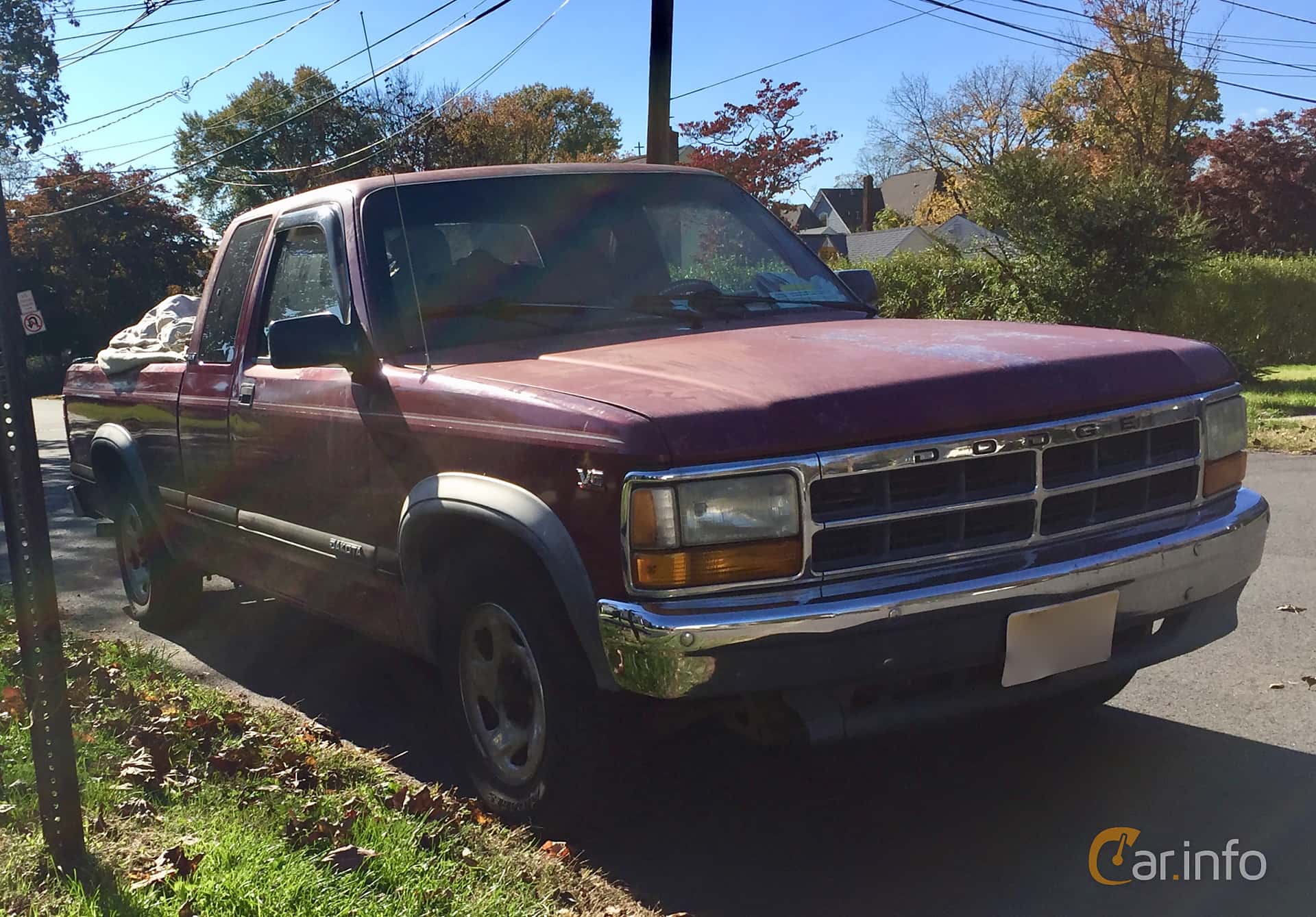 Dodge Dakota Club Cab 3.9 V6 EFI Manual, 177hp, 1996