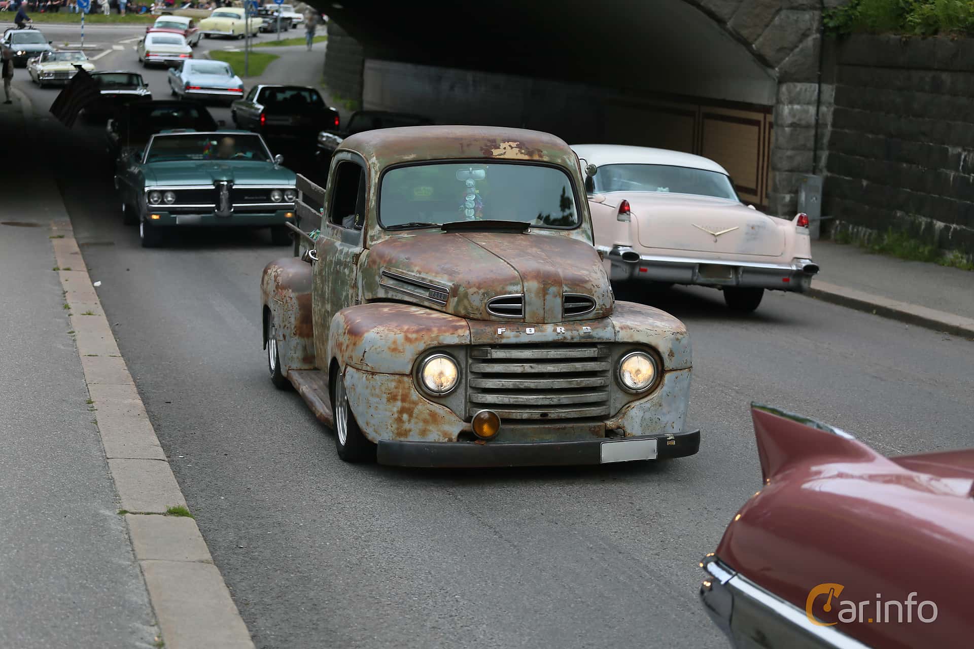 Ford F Pickup 3.9 V8 Manual, 102hp, 1950
