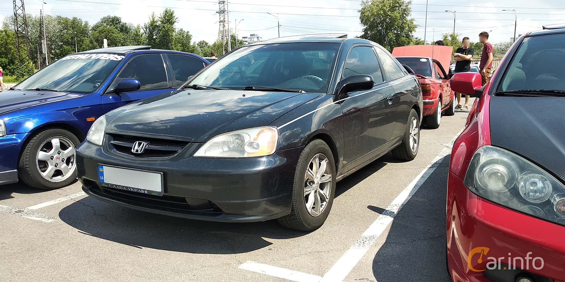 Honda Civic Coupé 1.7 125hp, 2005