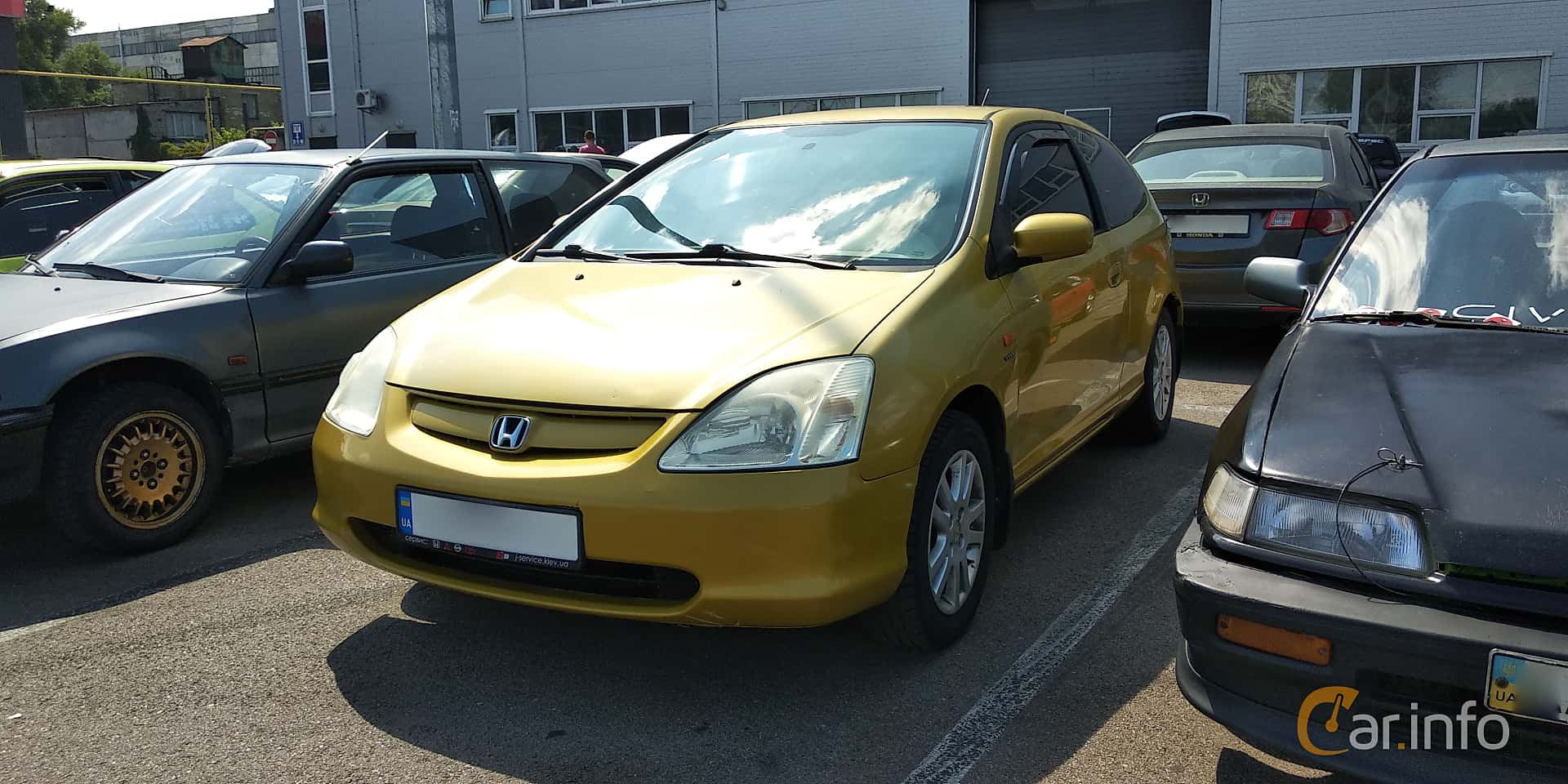 Honda Civic 3-door 1.6 Automatic, 110hp, 2001