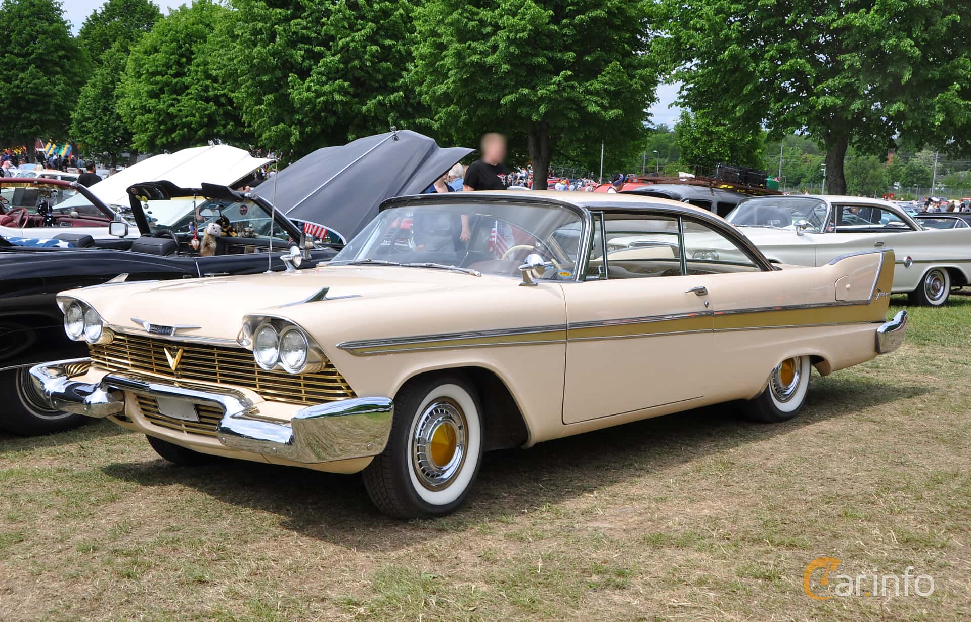 Plymouth Fury 5.7 V8 TorqueFlite, 309hp, 1958