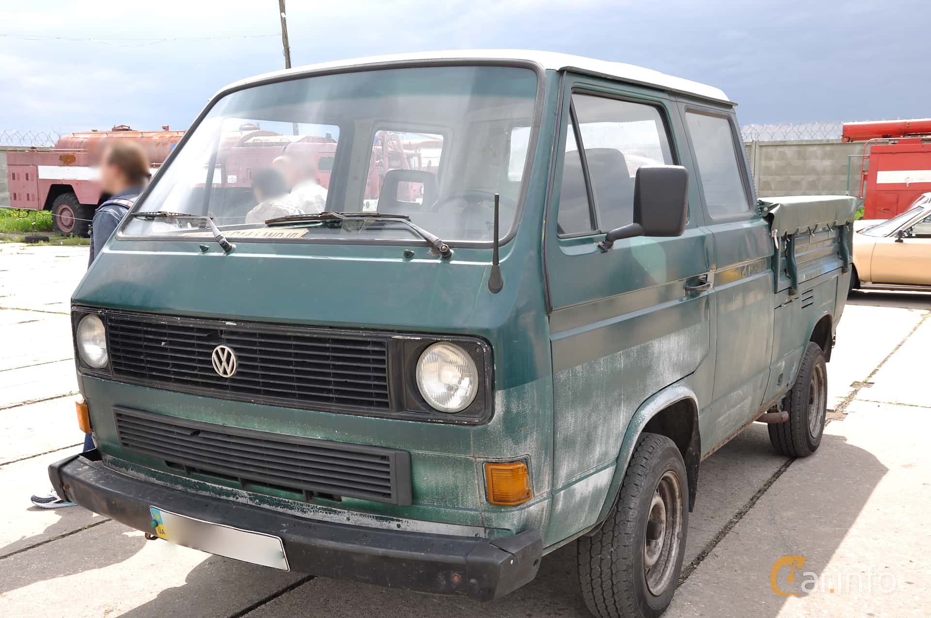 Volkswagen Transporter Chassi Double Cab generation T3 1.6 D