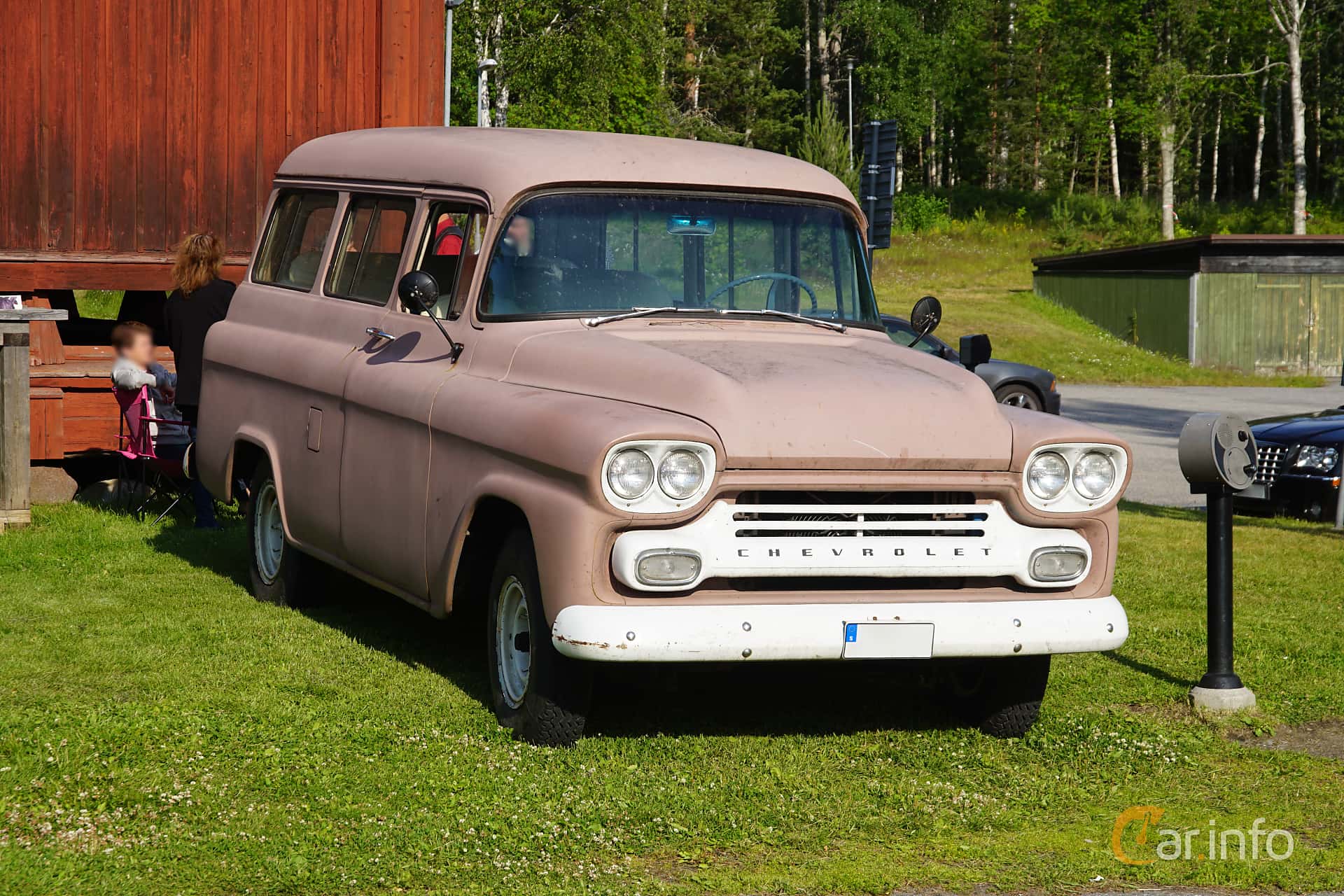 Chevrolet Apache 31 Carryall Suburban 4.6 V8 Manual, 162hp, 1959