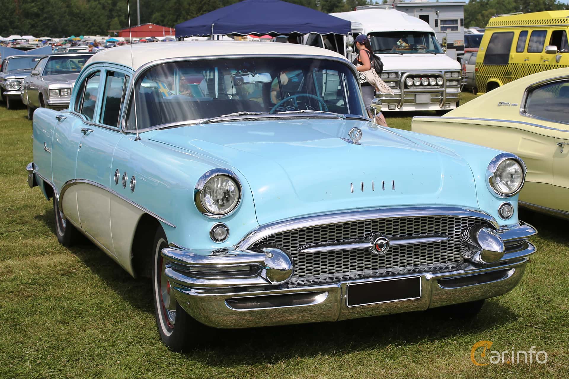 Buick Special 4-door Sedan 4.3 V8 Manual, 191hp, 1955