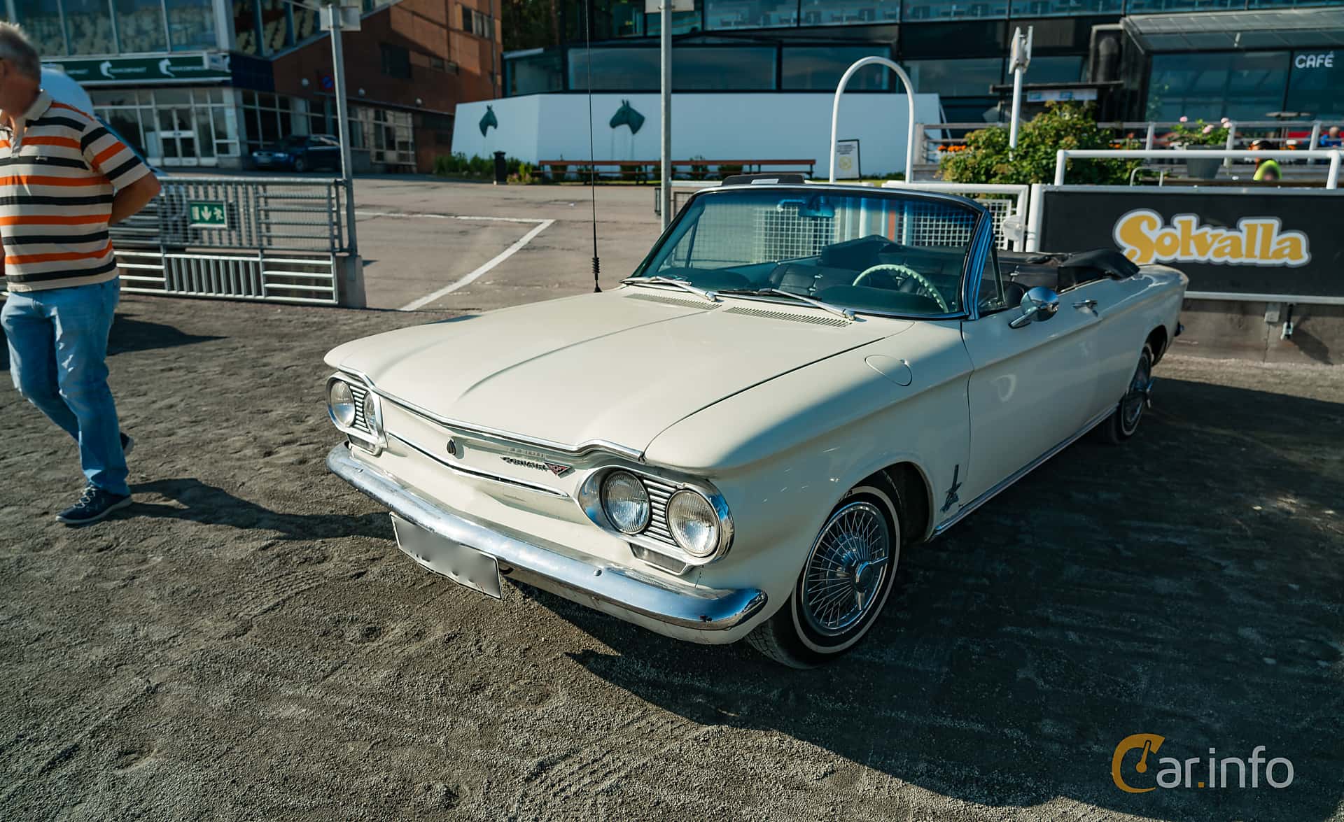 Chevrolet Corvair Monza Spyder Convertible 2.4 H6 T Manual, 152hp, 1963