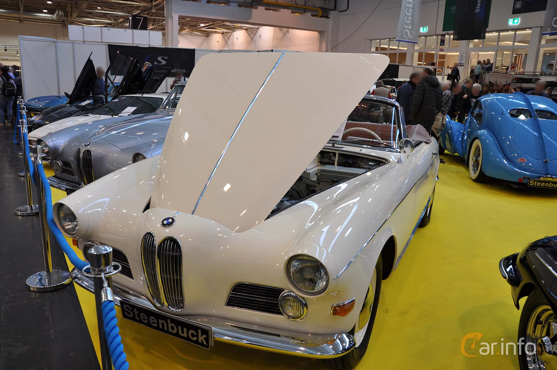 BMW 503 Convertible 3.2 V8 Manual, 140hp, 1956