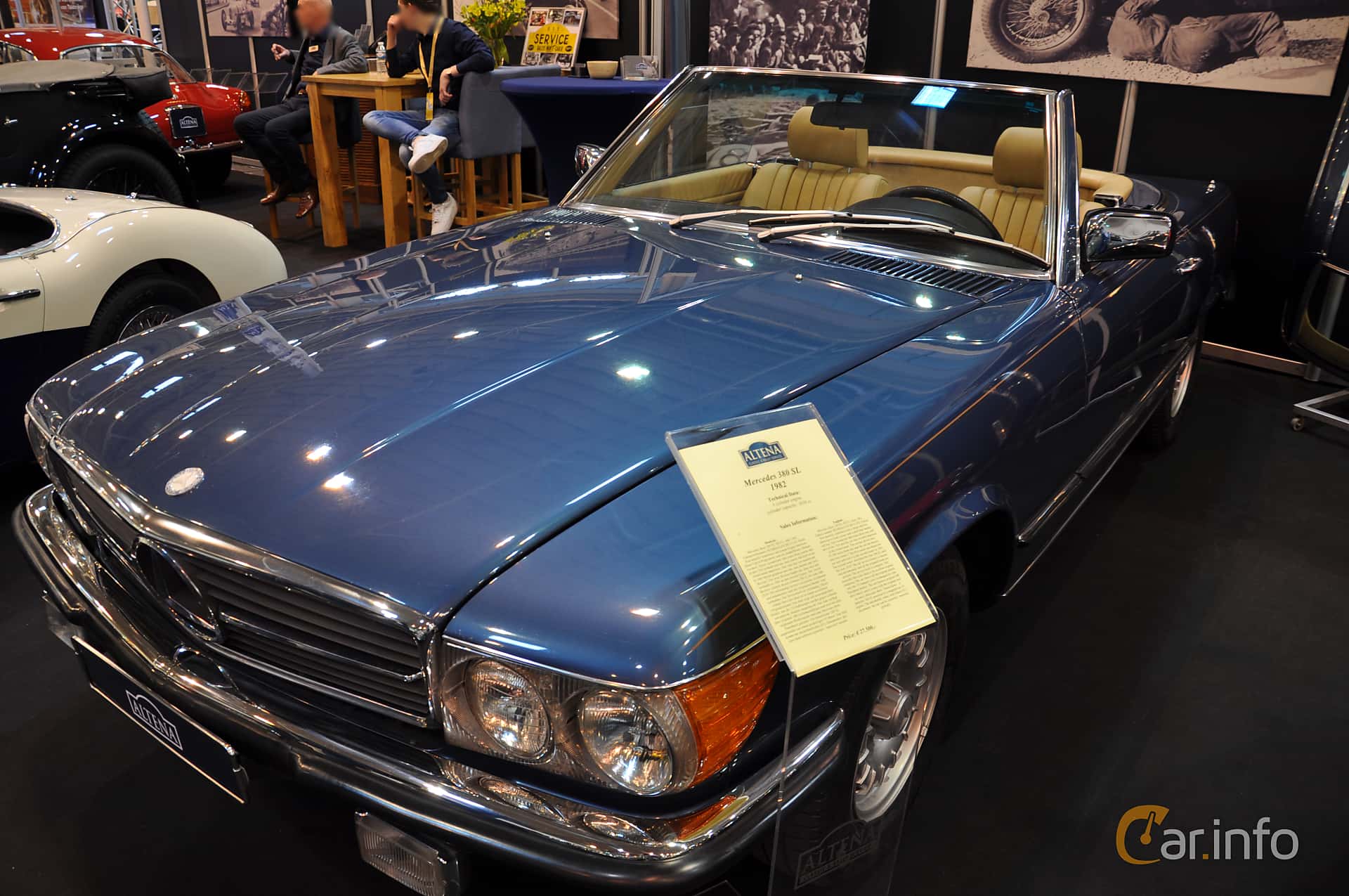 Mercedes-Benz 380 SL  Manual, 204hp, 1982