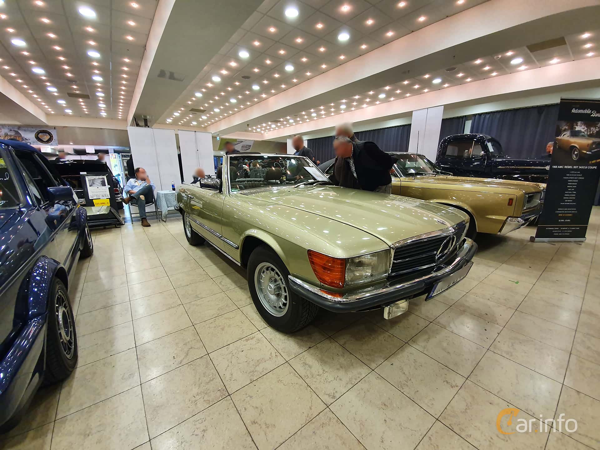 Mercedes-Benz 350 SL  Manual, 205hp, 1980