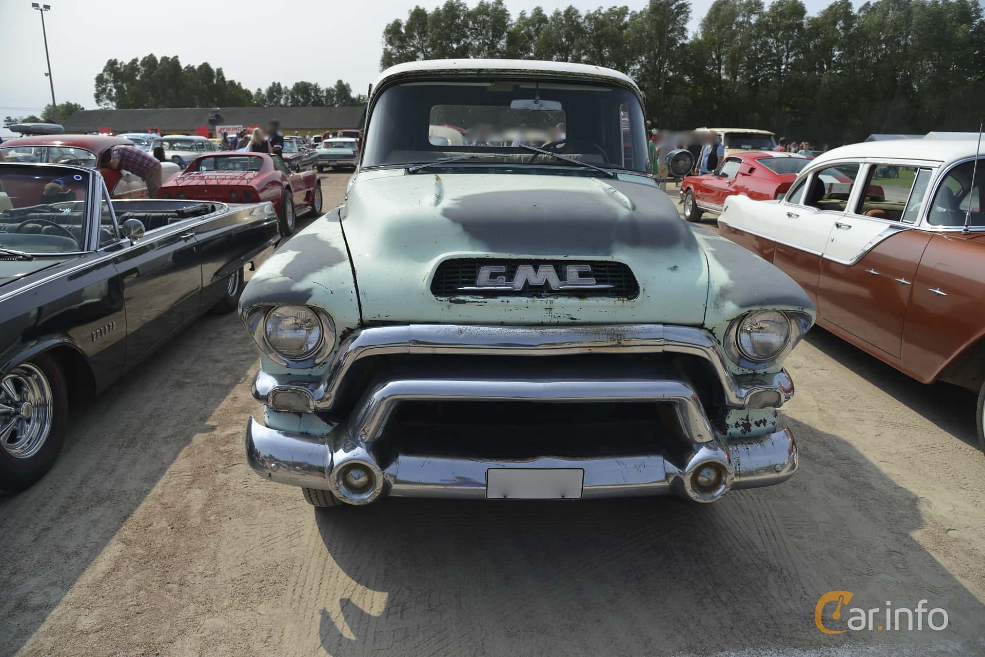GMC Blue Chip 100 Pickup 5.7 V8 Manual, 209hp, 1957