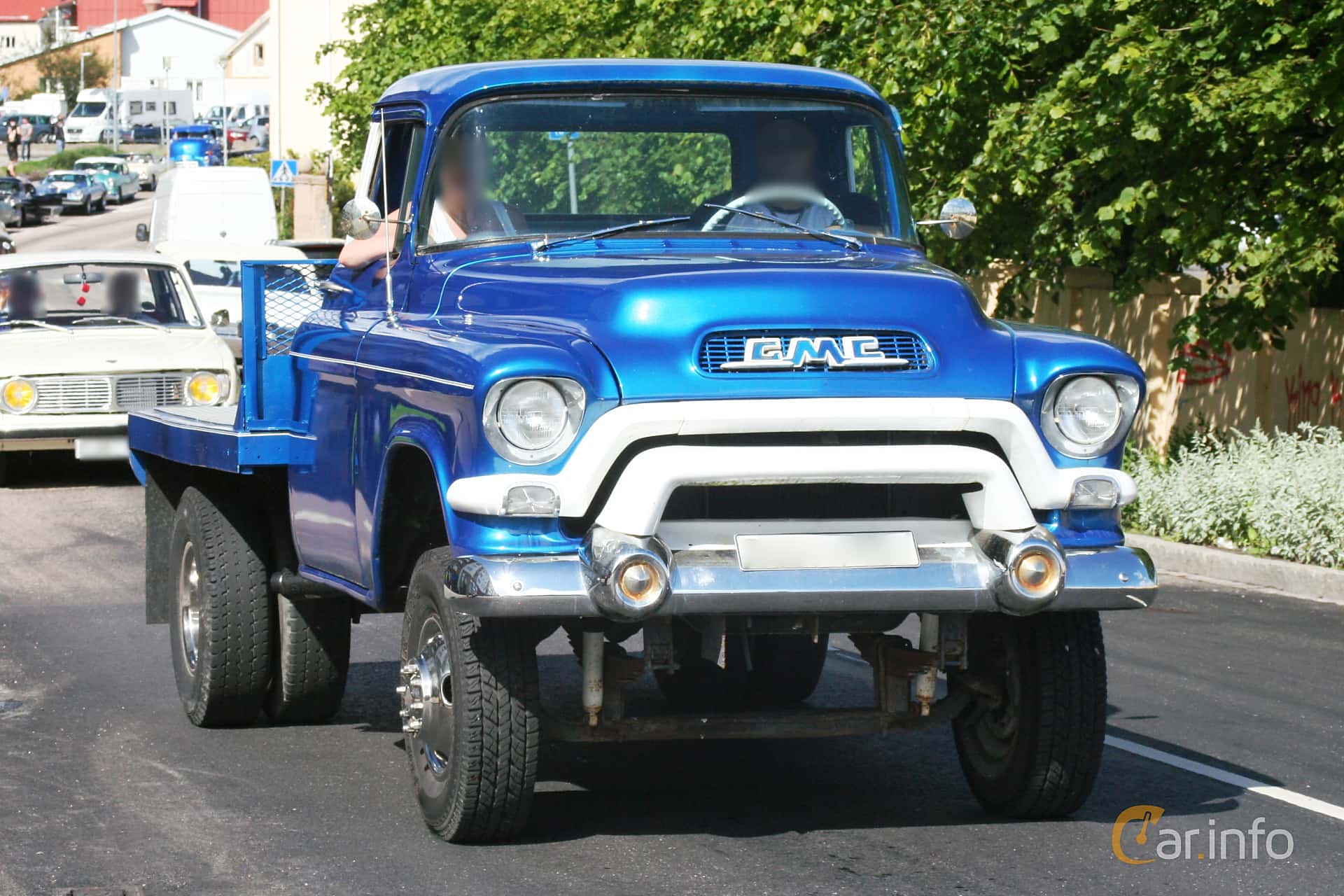 GMC Blue Chip 150 Pickup 3.9 Manual, 125hp, 1956