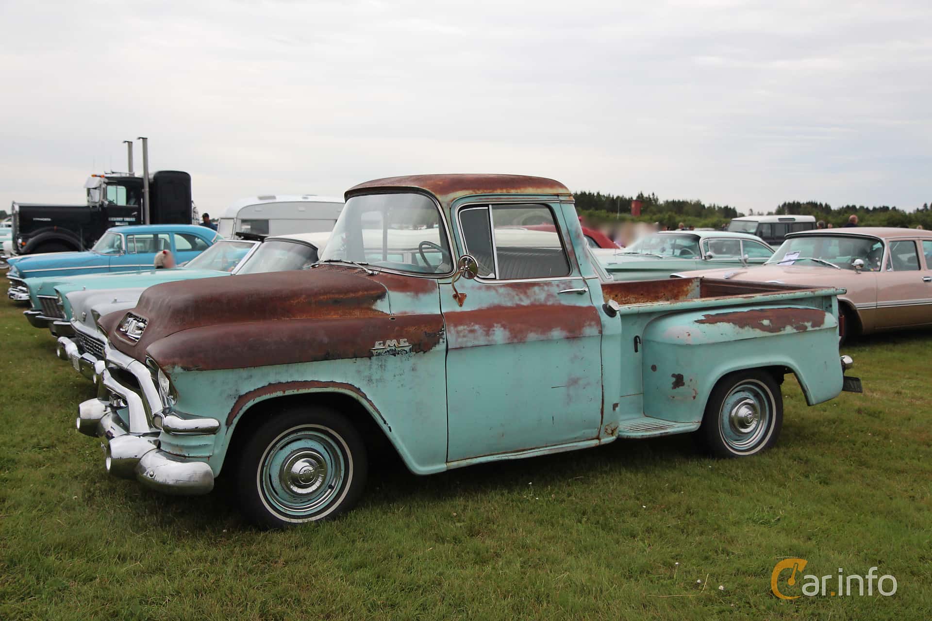 GMC Blue Chip 250 Pickup 3.9 125hp, 1956