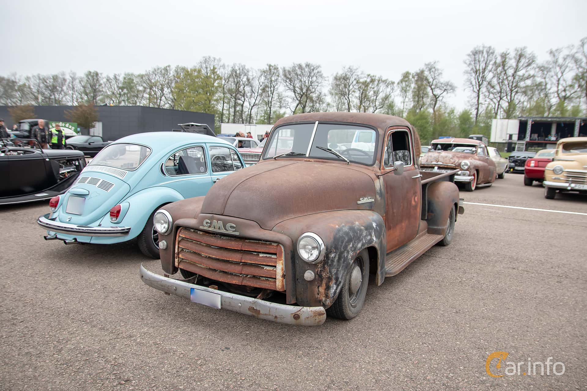 GMC New Design FC100 Pickup 3.5 Manual, 91hp, 1952