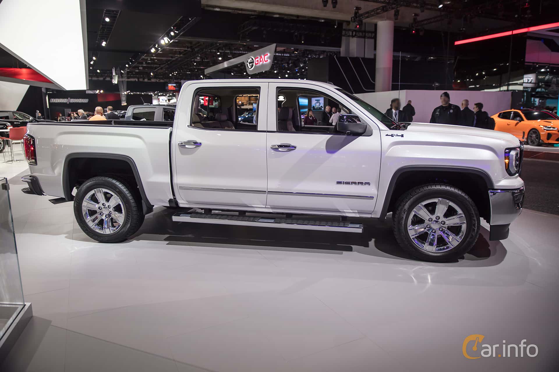 GMC Sierra 1500 Double Cab 5.3 V8 4WD Automatic, 360hp, 2018