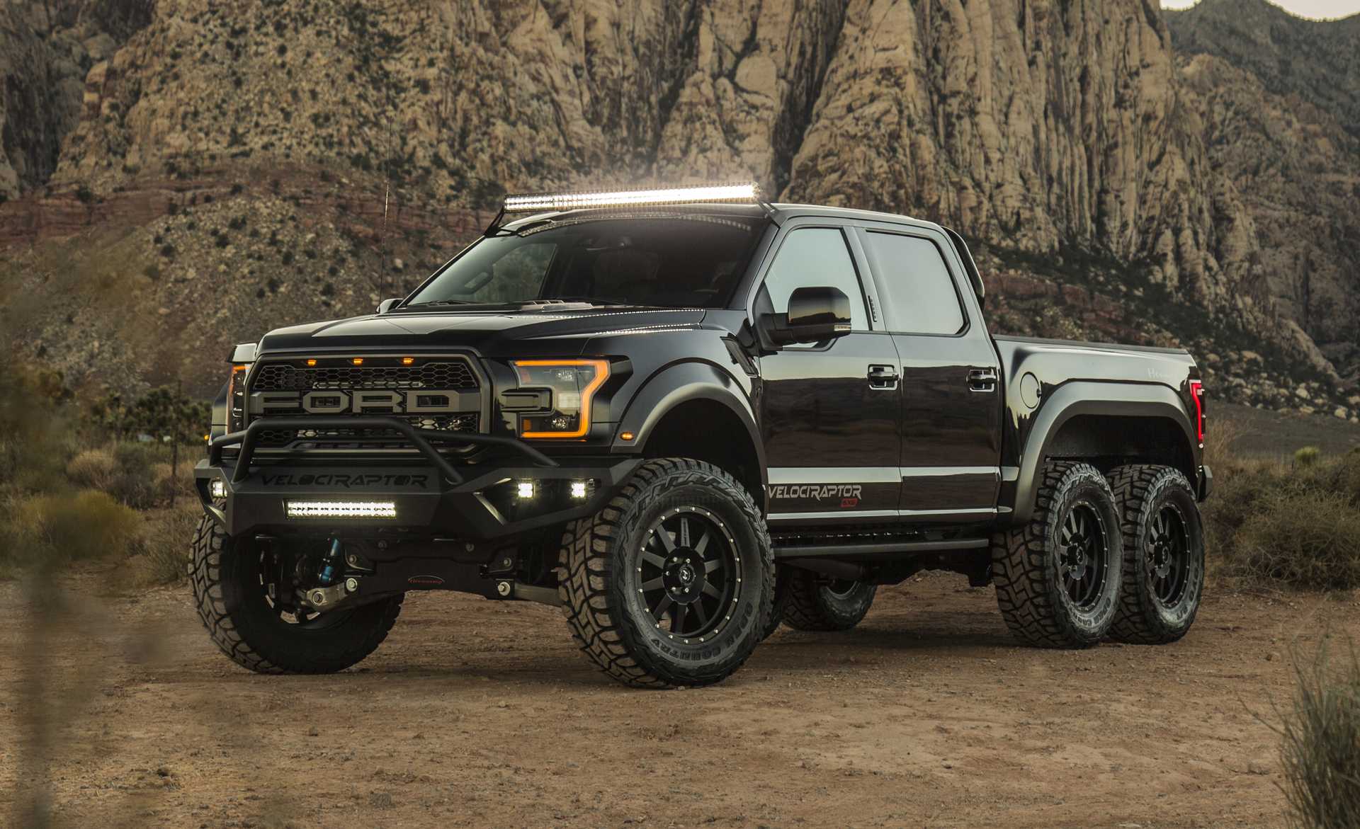 Hennessey VelociRaptor 6x6 3.5 V6 6x6 Automatic, 608hp, 2017