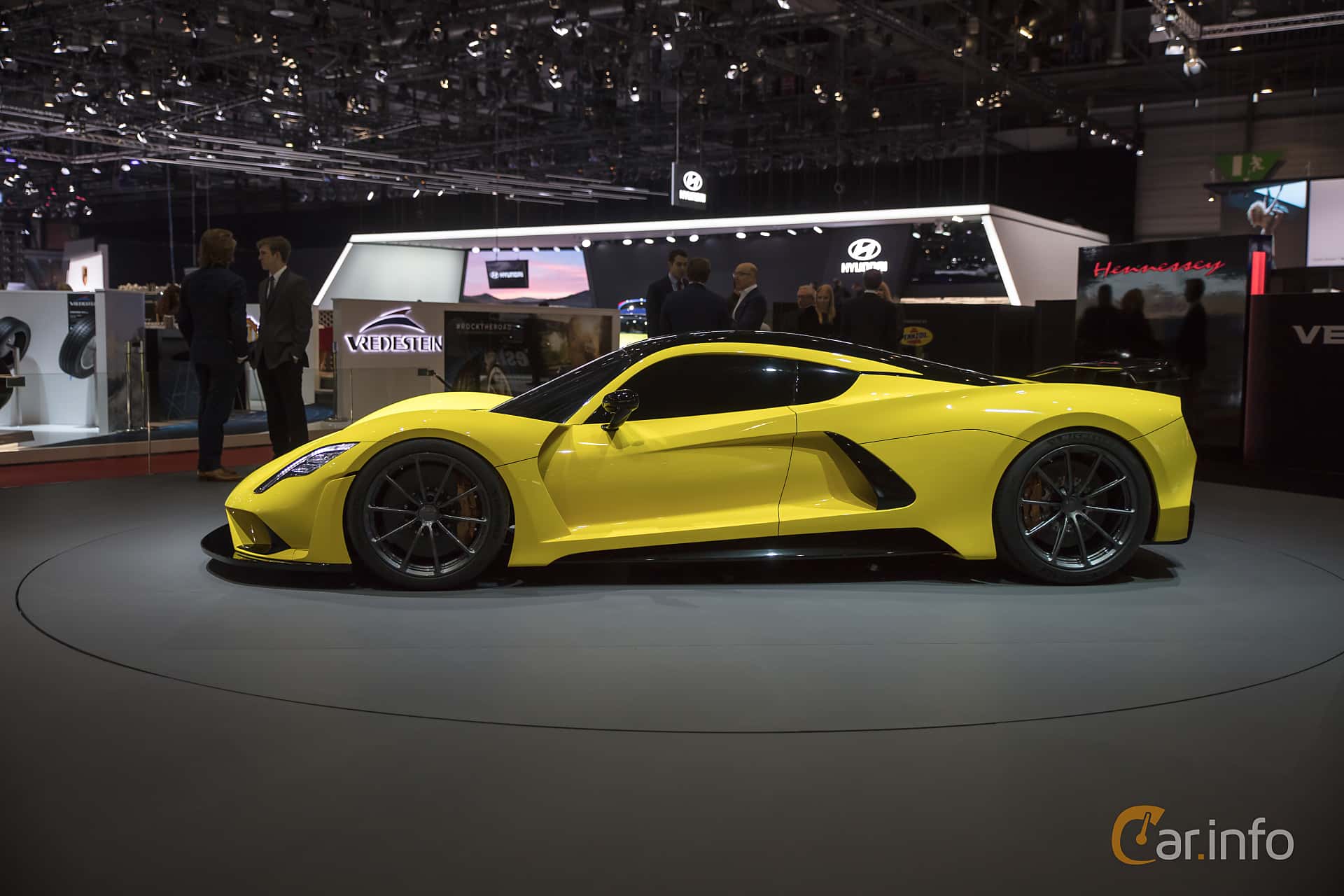 Hennessey Venom F5 7.0 V8 Manual, 1419hp, 2017