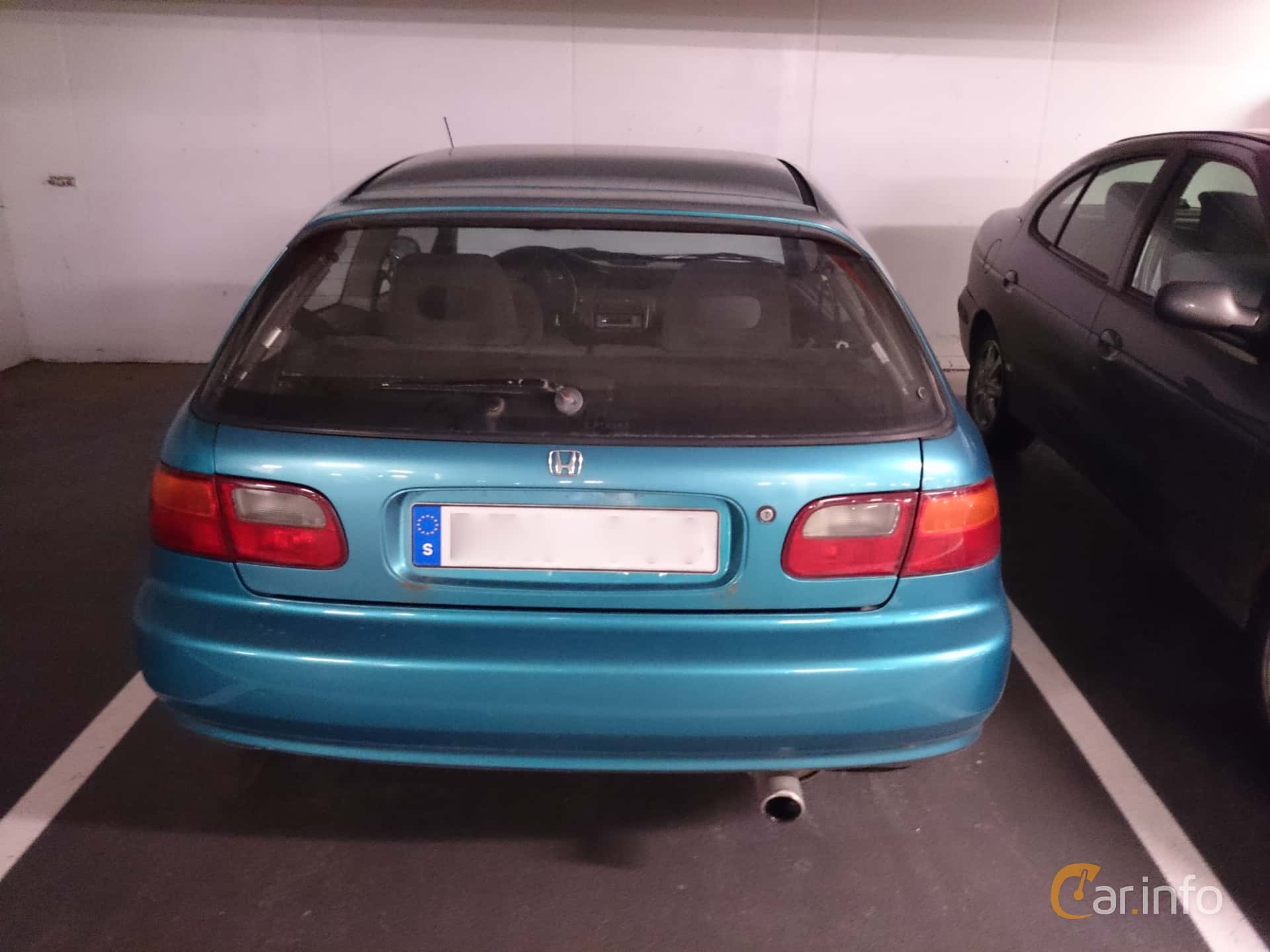 Honda Civic 3-door 1.5 Automatic, 90hp, 1994